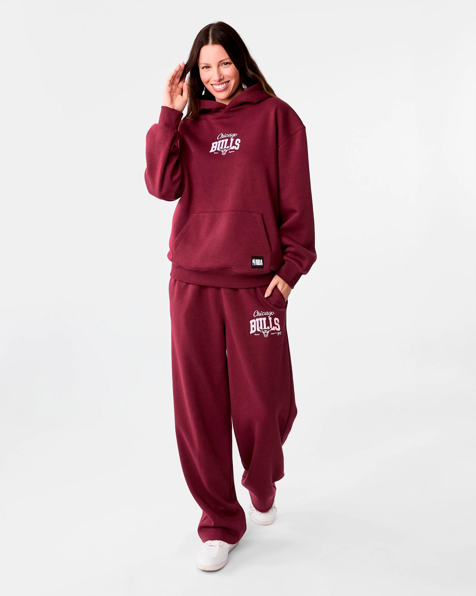 3 Official NBA Adult Lounge Hoodie Bulls 7d6r, 3 of 7