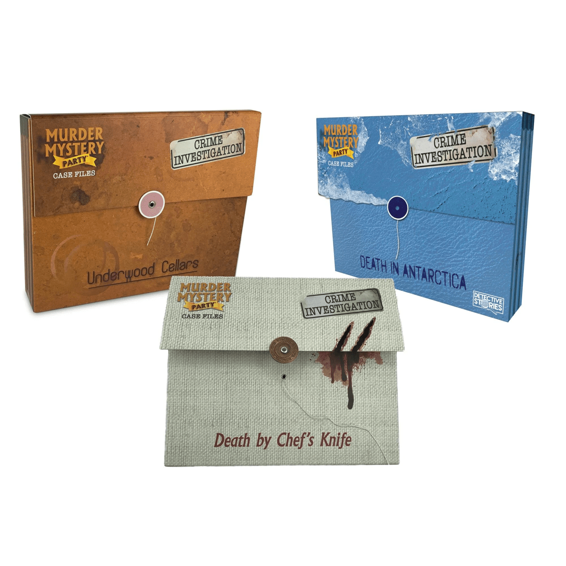 1 Murder Mystery Party Case Files - Assorted - Multi, 1 of 6