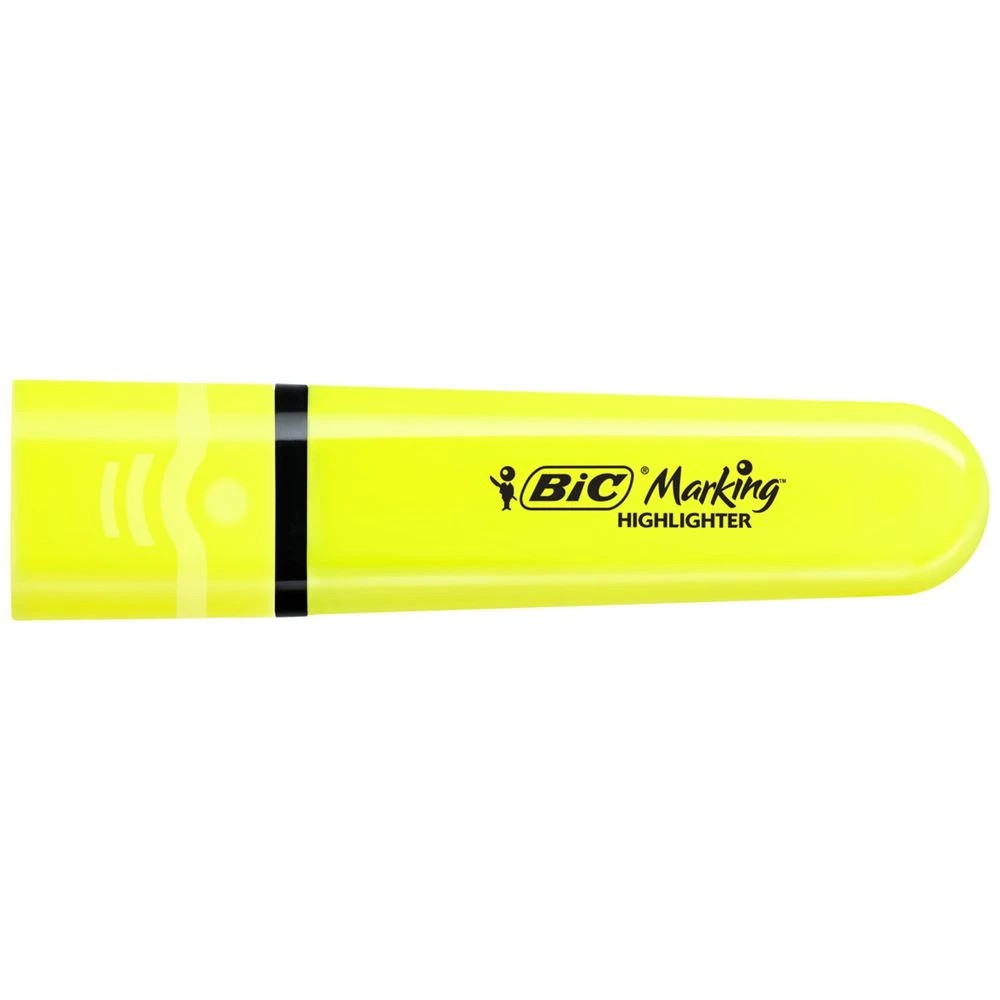 1 Bic Tank Marking Highlighter Yellow, 1 of 5