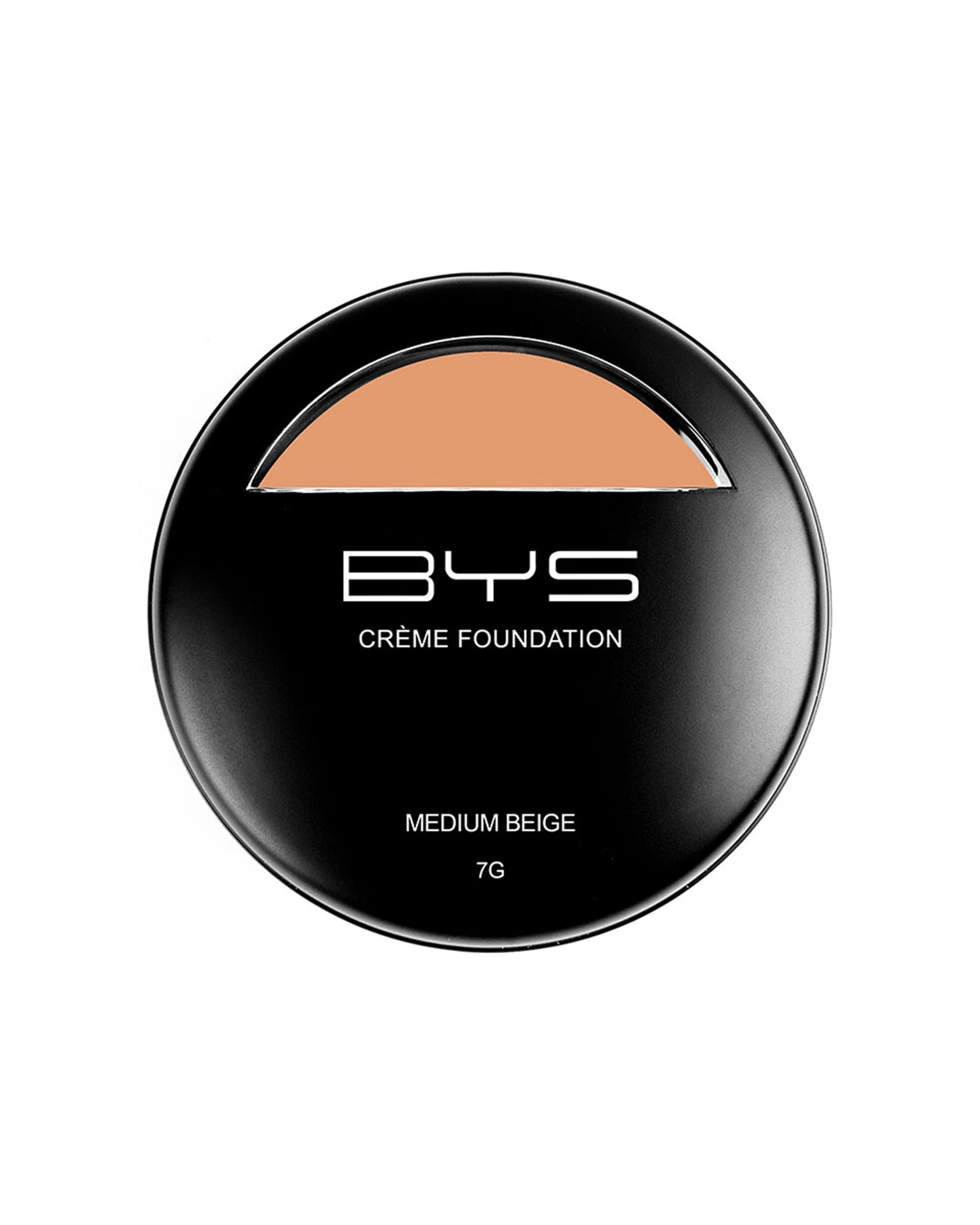 1 BYS Creme Foundation Medium Hydrating Buildable Coverage Sponge 7g - Beige, 1 of 1