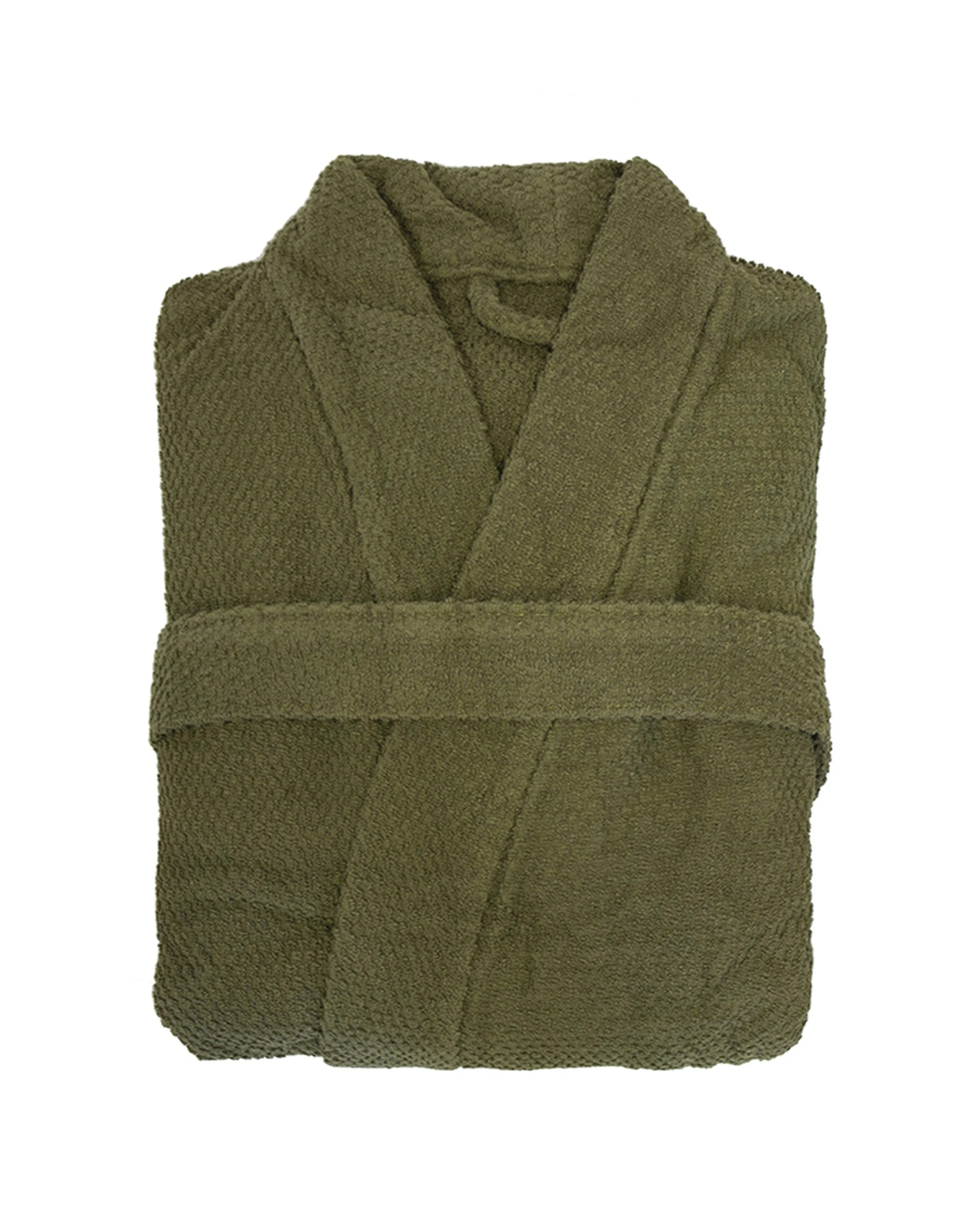 1 Bambury Angove Cotton Robe Small Long Sleeve Towelling Bathrobe Pockets, 1 of 3