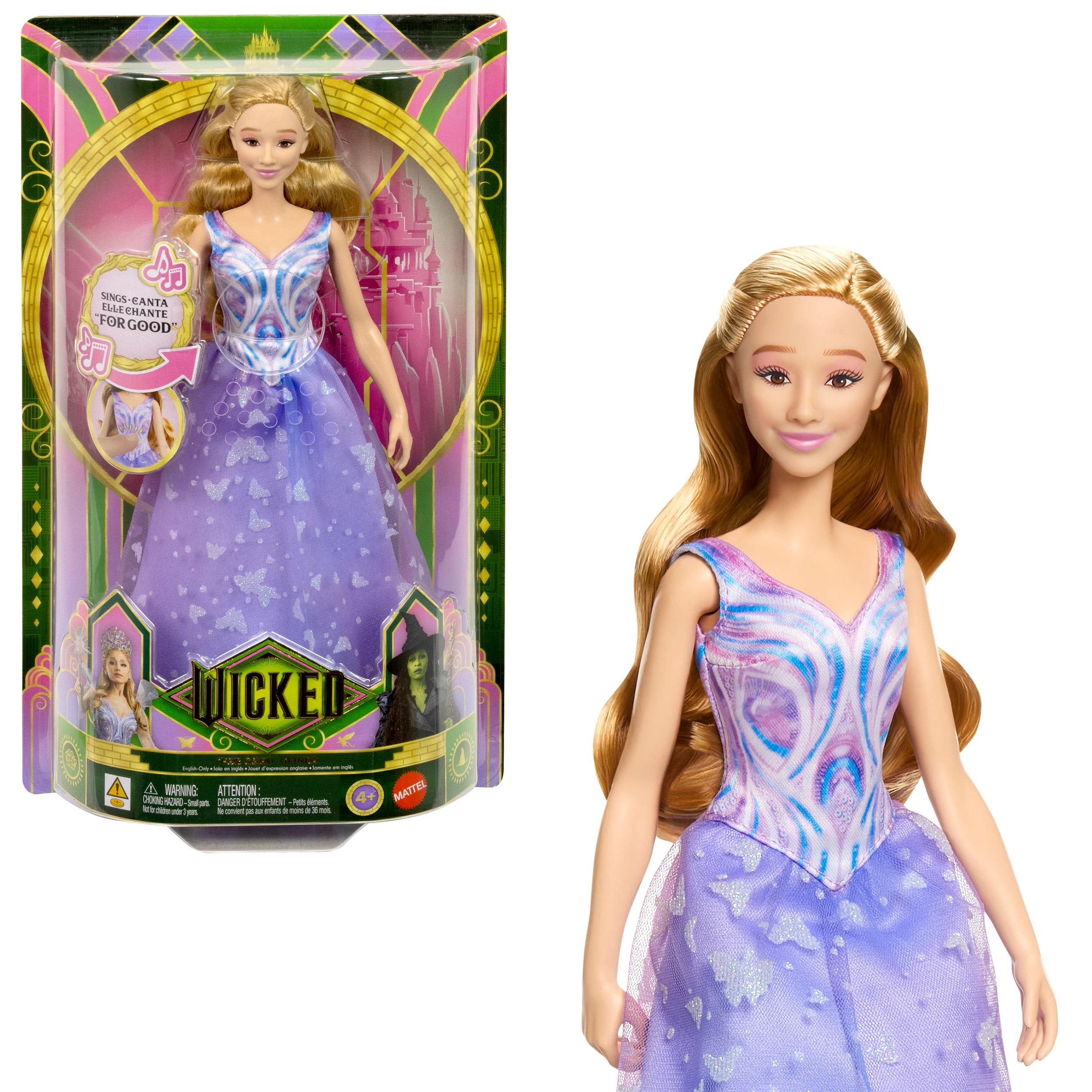 1 Wicked: For Good Singing Glinda Doll, 1 of 8