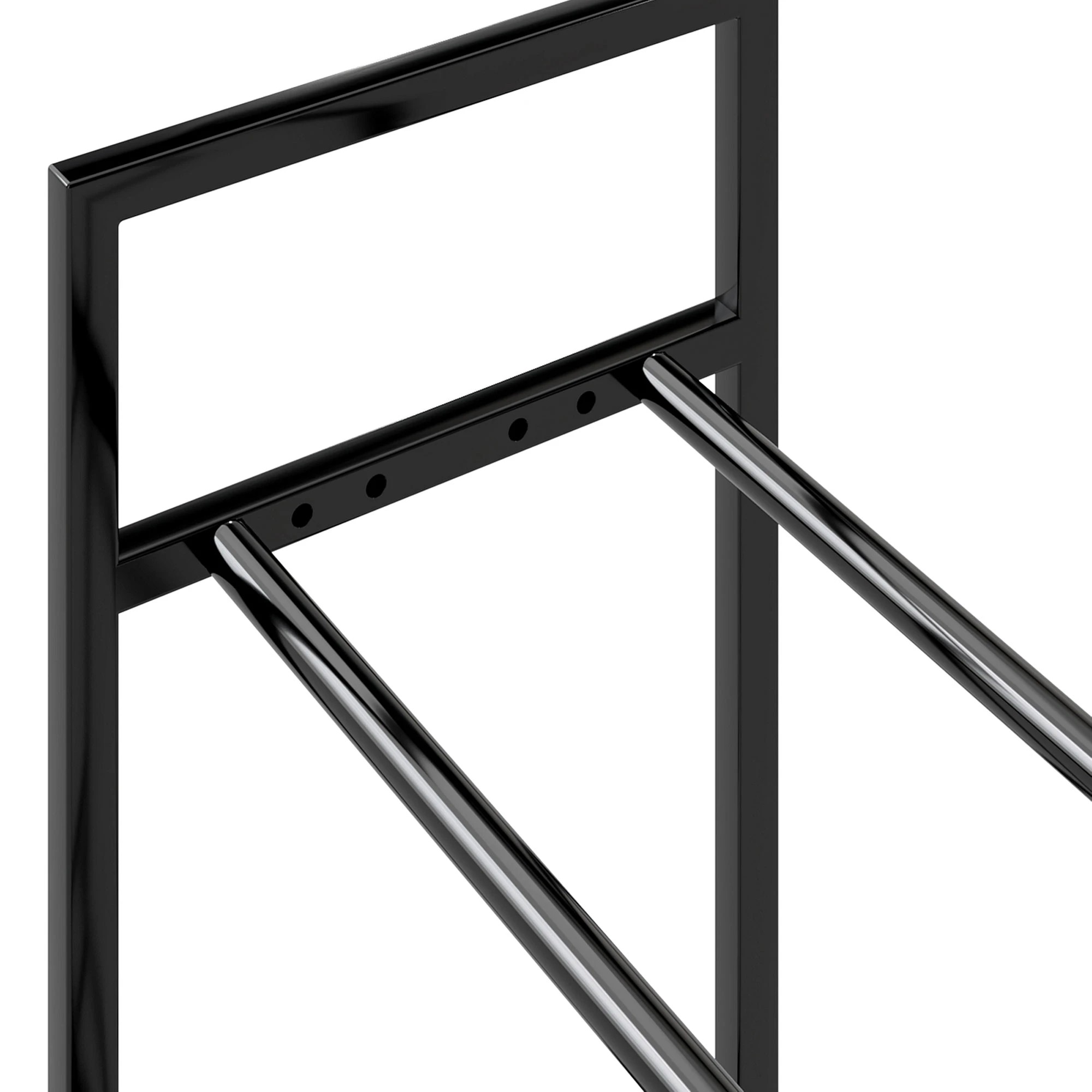 4 Centra Adjustable 3-Tier Dumbbell Rack - Black, 4 of 5