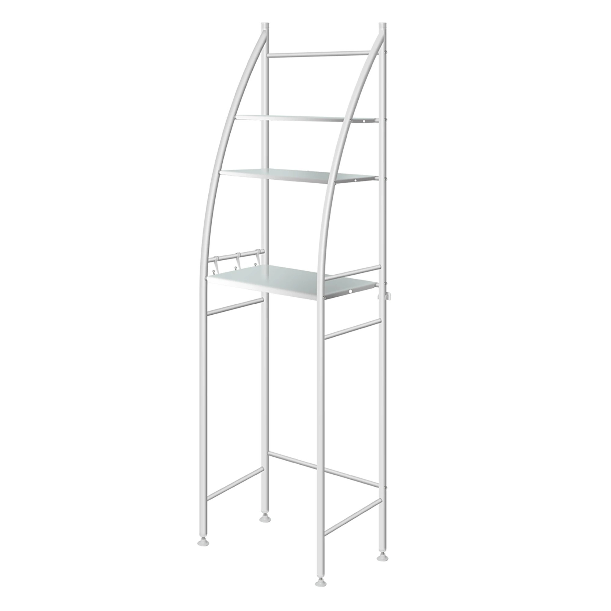 1 Dutxa 3 Tier Over Toilet Storage Shelf - White, 1 of 6