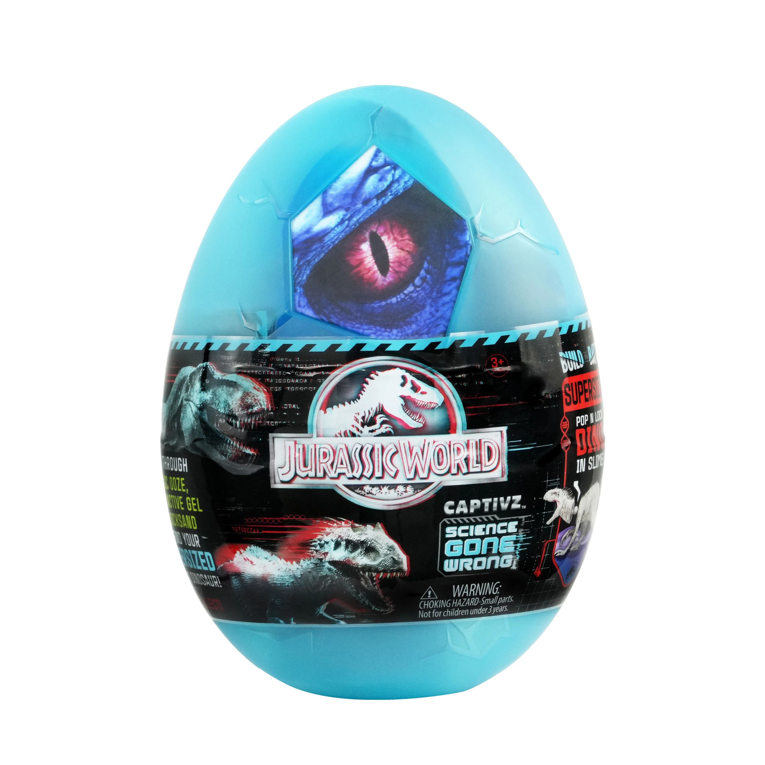 1 Jurassic World Captivz Science Gone Wrong Surprise Egg - Assorted - Multi, 1 of 3
