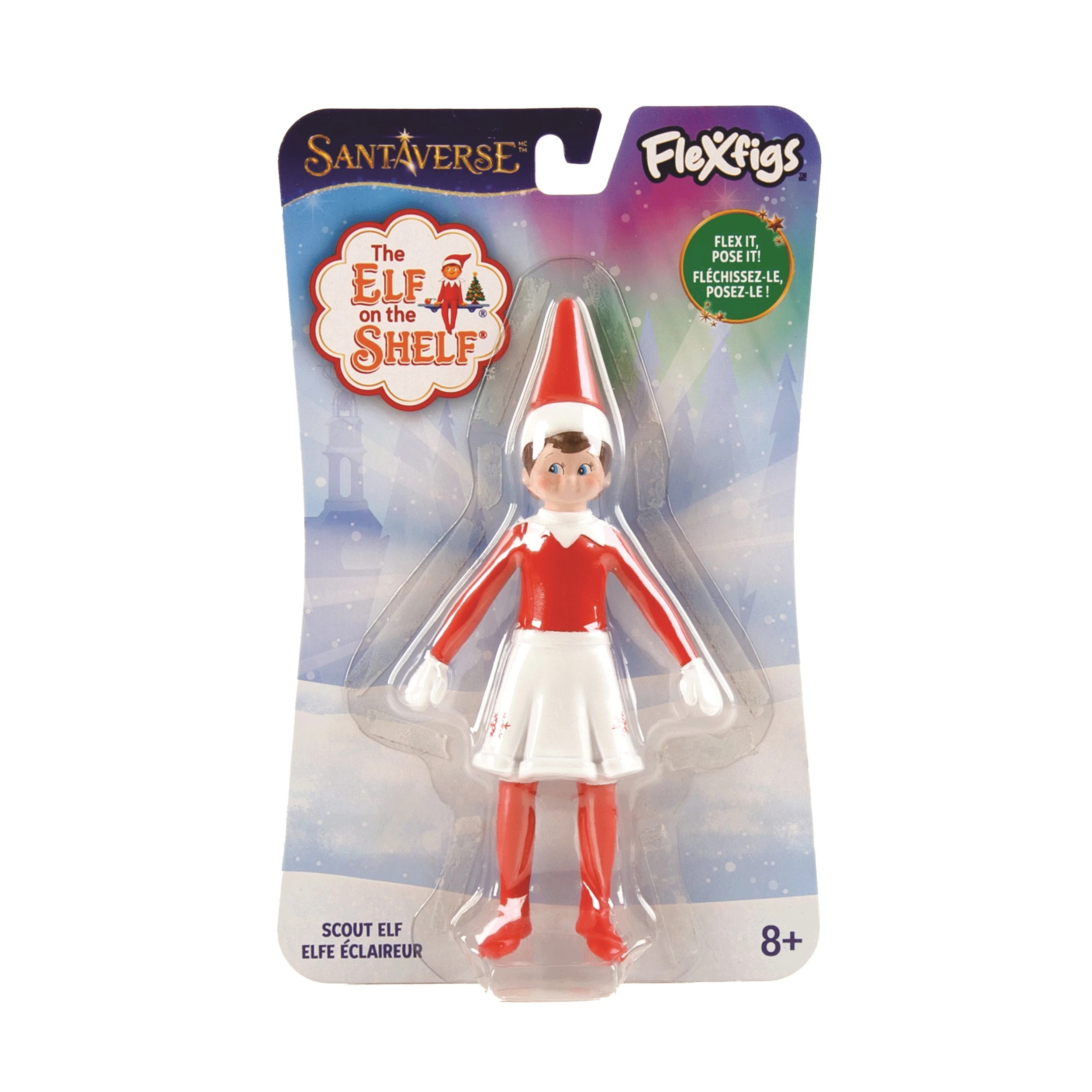 3 The Elf on the Shelf: Flexfigs - Assorted, 3 of 3