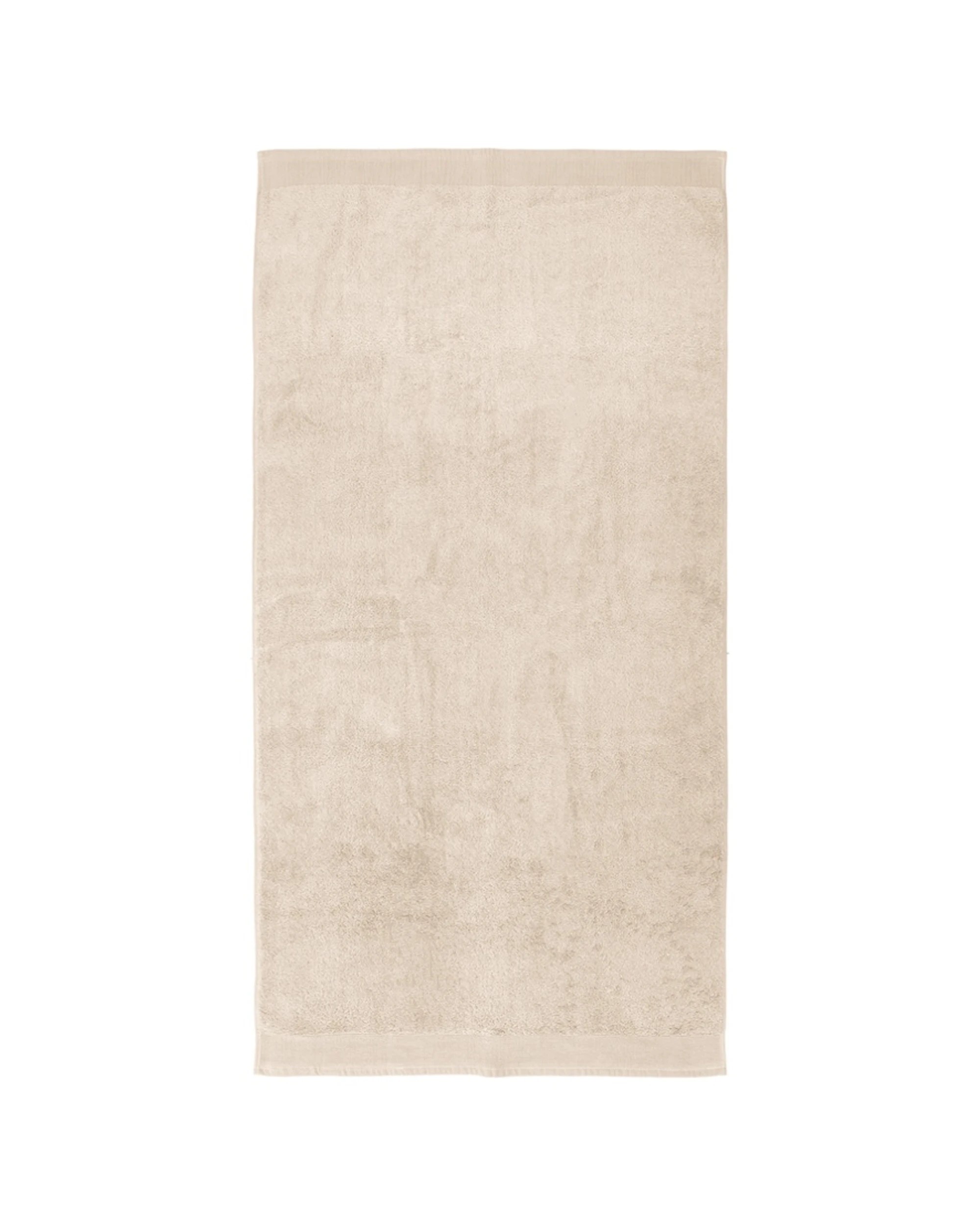 5 Bambury Elvire 600gsm Soft Absorbent Cotton Bath Towel 4PK 68x137cm - Beige, 5 of 5