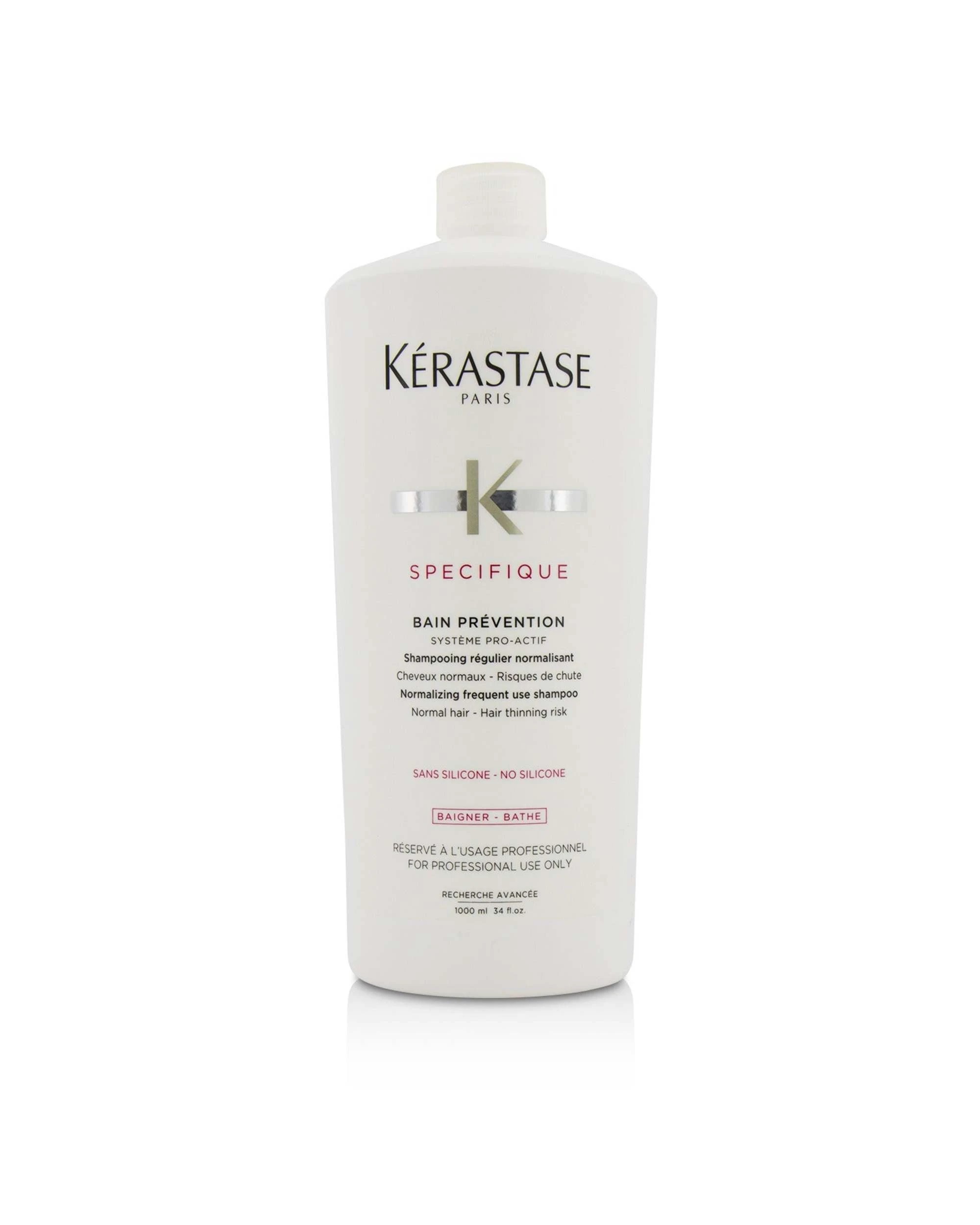 1 Kerastase Specifique Bain Prevention Normalizing Frequent Use Shampoo (Normal Hair - Hair Thinning Risk)  1000ml/34oz, 1 of 4
