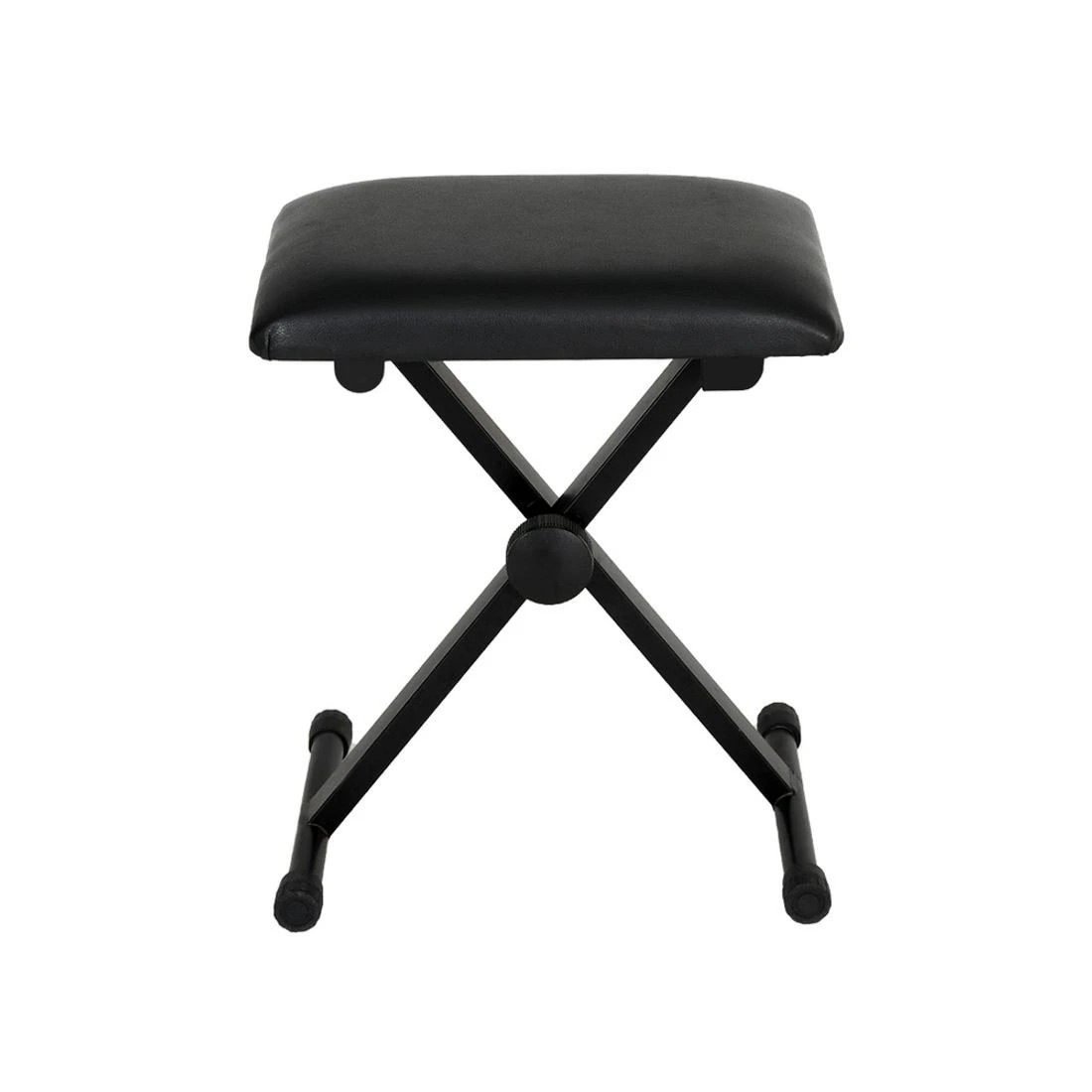 3 Alpha Piano Stool Adjustable Height Keyboard Seat Portable Bench Chair - Black, 3 of 5