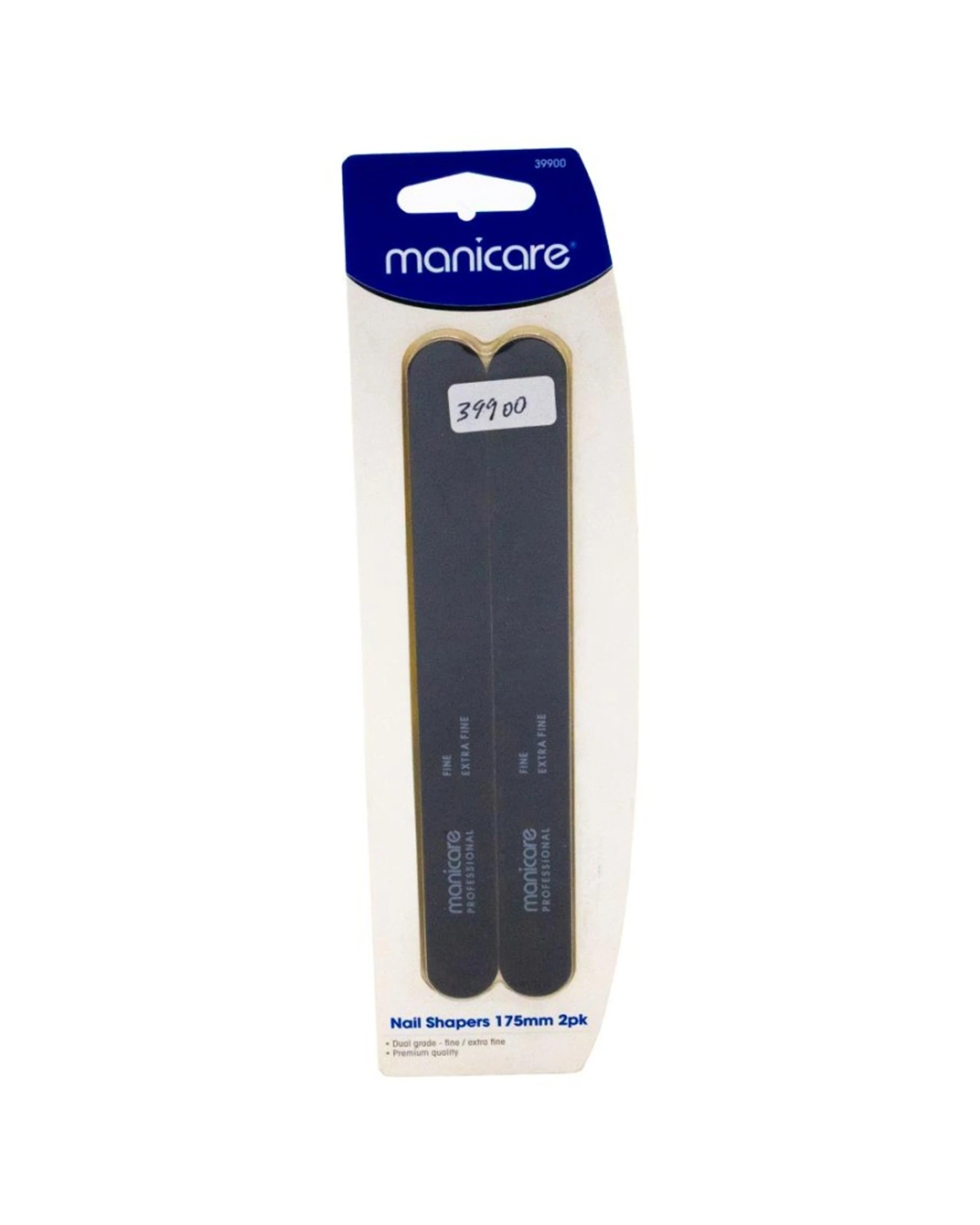 2 Manicare 12x 2pc Nail Shapers Fine Extra Professional Quality Product 175mm - Silver, 2 of 3
