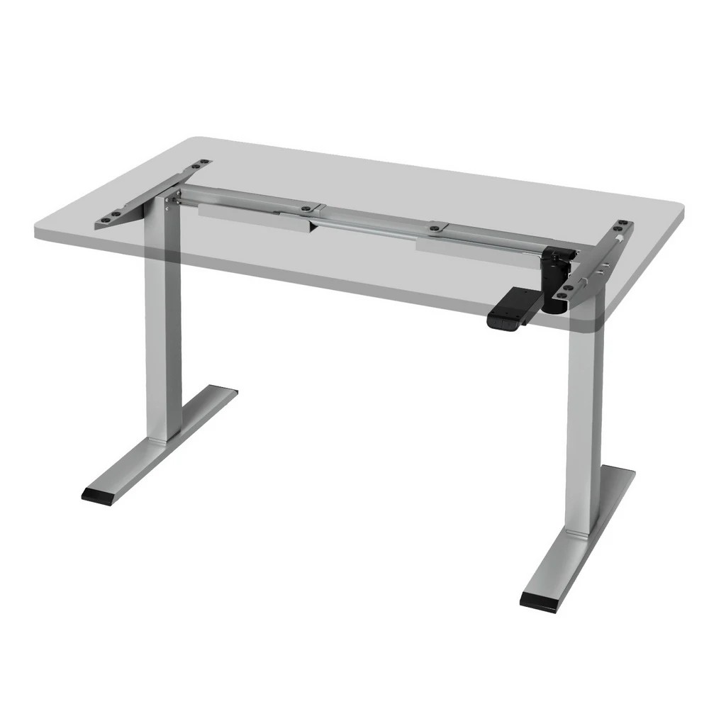 1 Artiss Standing Desk Frame Only Motorised - Grey, 1 of 6