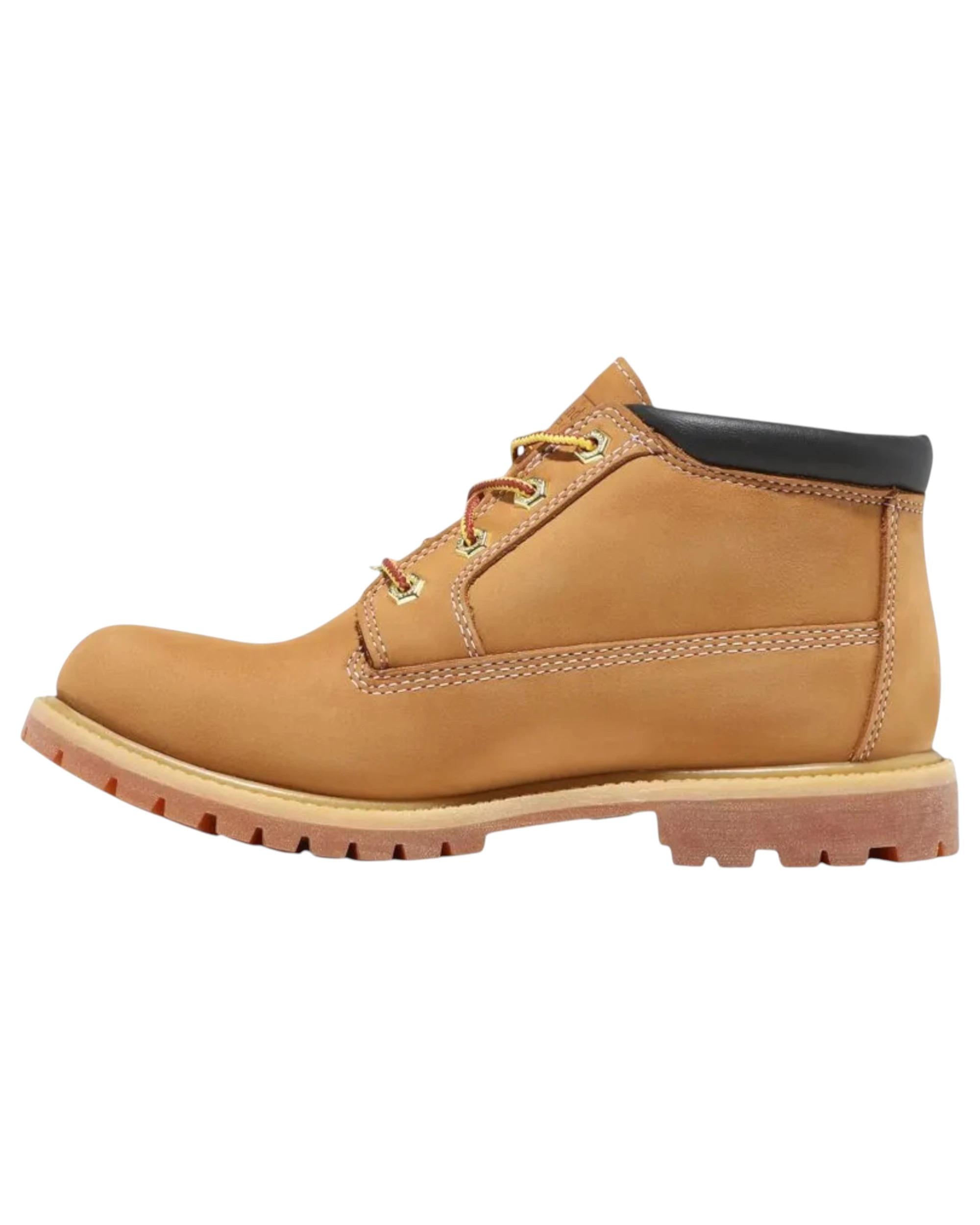 4 Timberland Womens Nellie Chukka Double Wide Wheat Nubuck Waterproof Boots WHEAT NUBUCK, 4 of 7