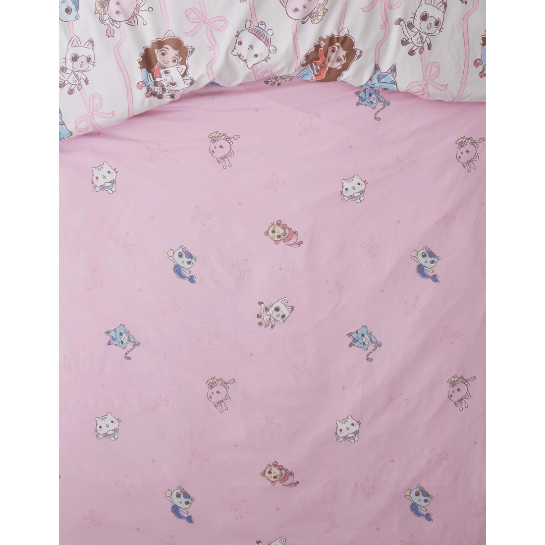 4 Gabby's Dollhouse Kids Quilt Cover Set - Pink, 4 of 4