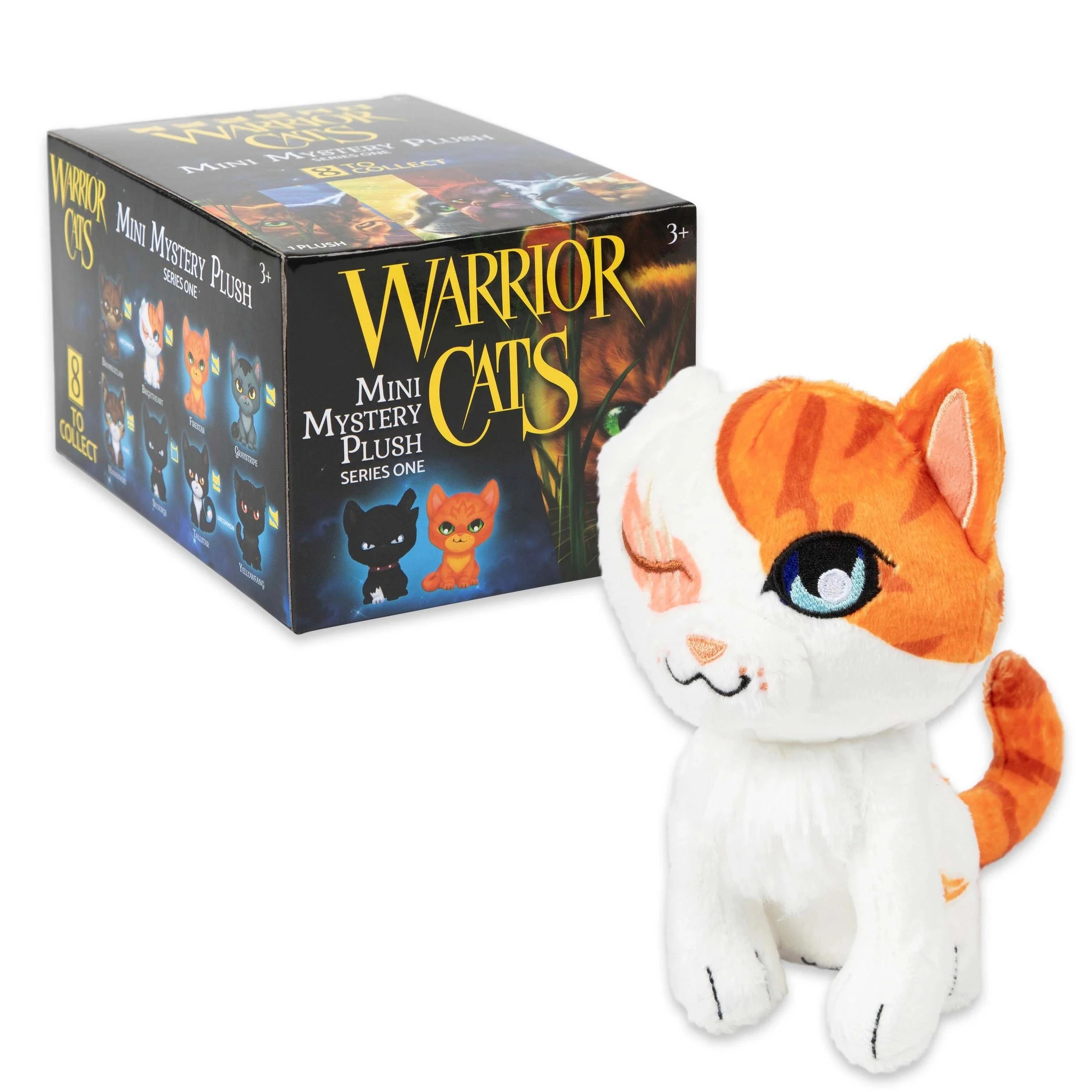 10 B. toys Warrior Cats 6 Inch Mini Mystery Plush Series 1 - Assorted - Multi, 10 of 10