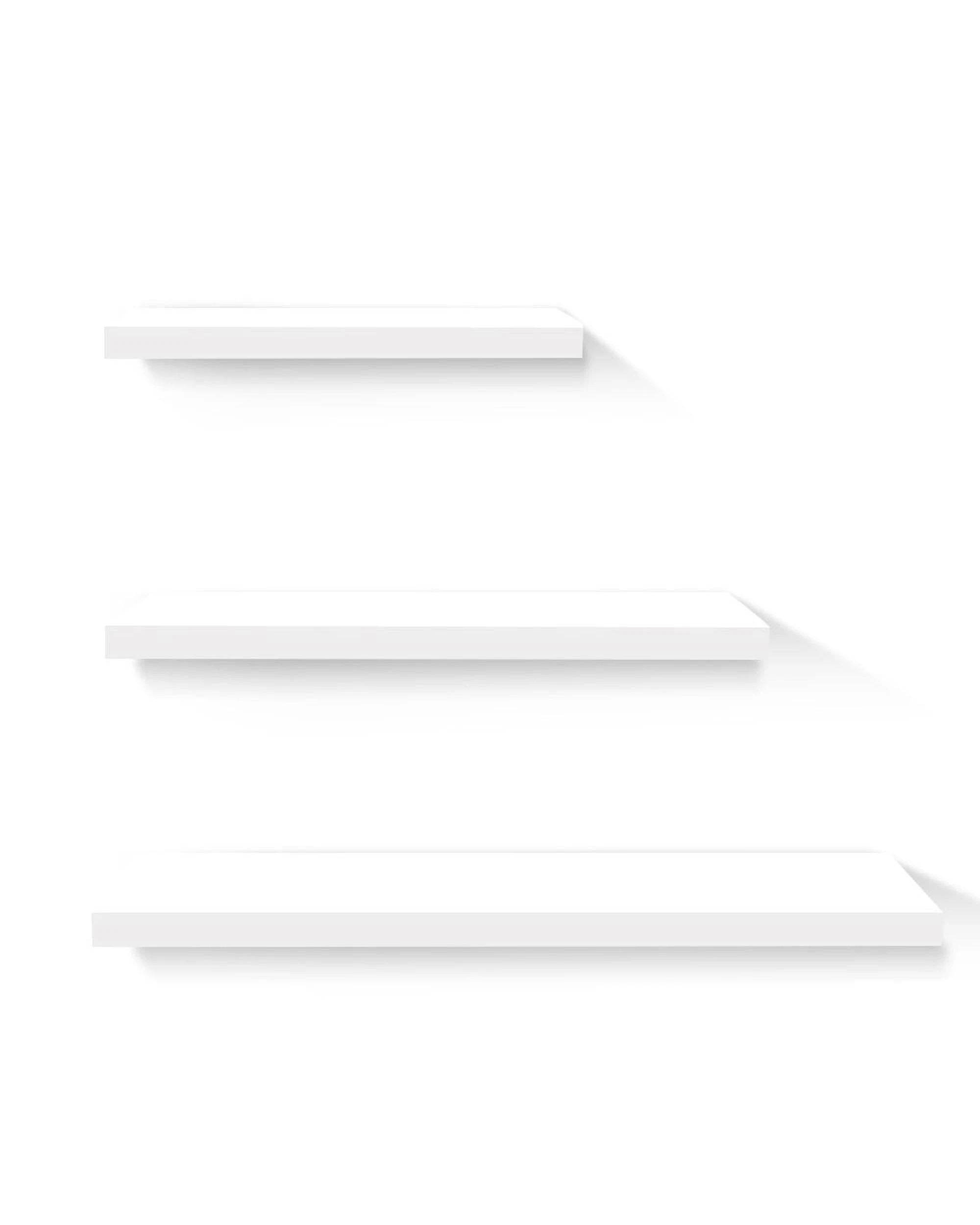 1 Artiss Floating Wall Shelf Set Of 3
 - White, 1 of 2