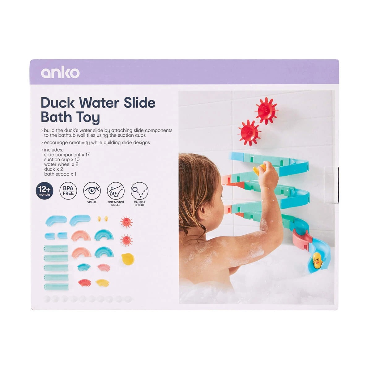 8 Duck Water Slide Bath Toy, 8 of 8