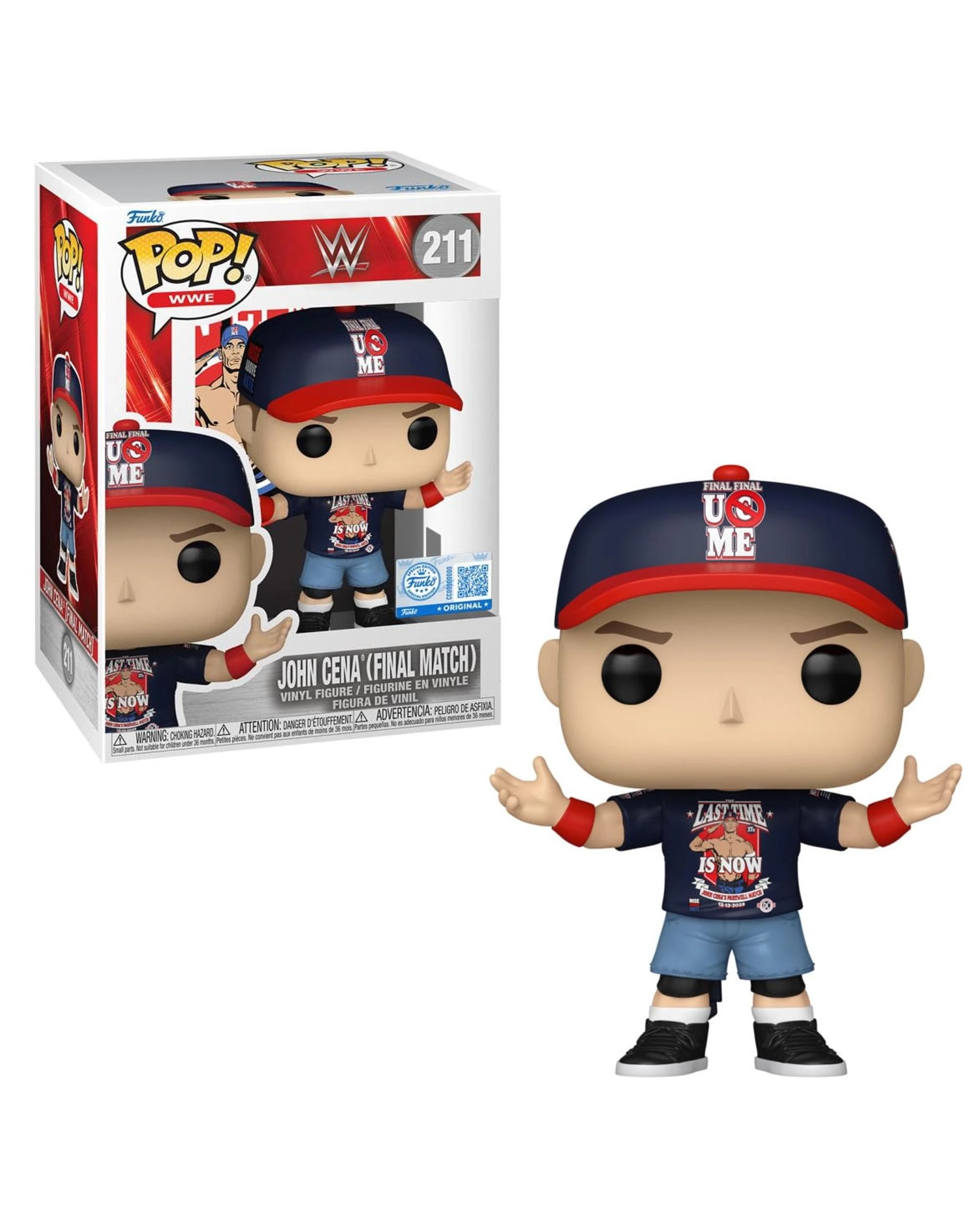 1 WWE John Cena - Final Match -  Funko POP! Vinyl, 1 of 3