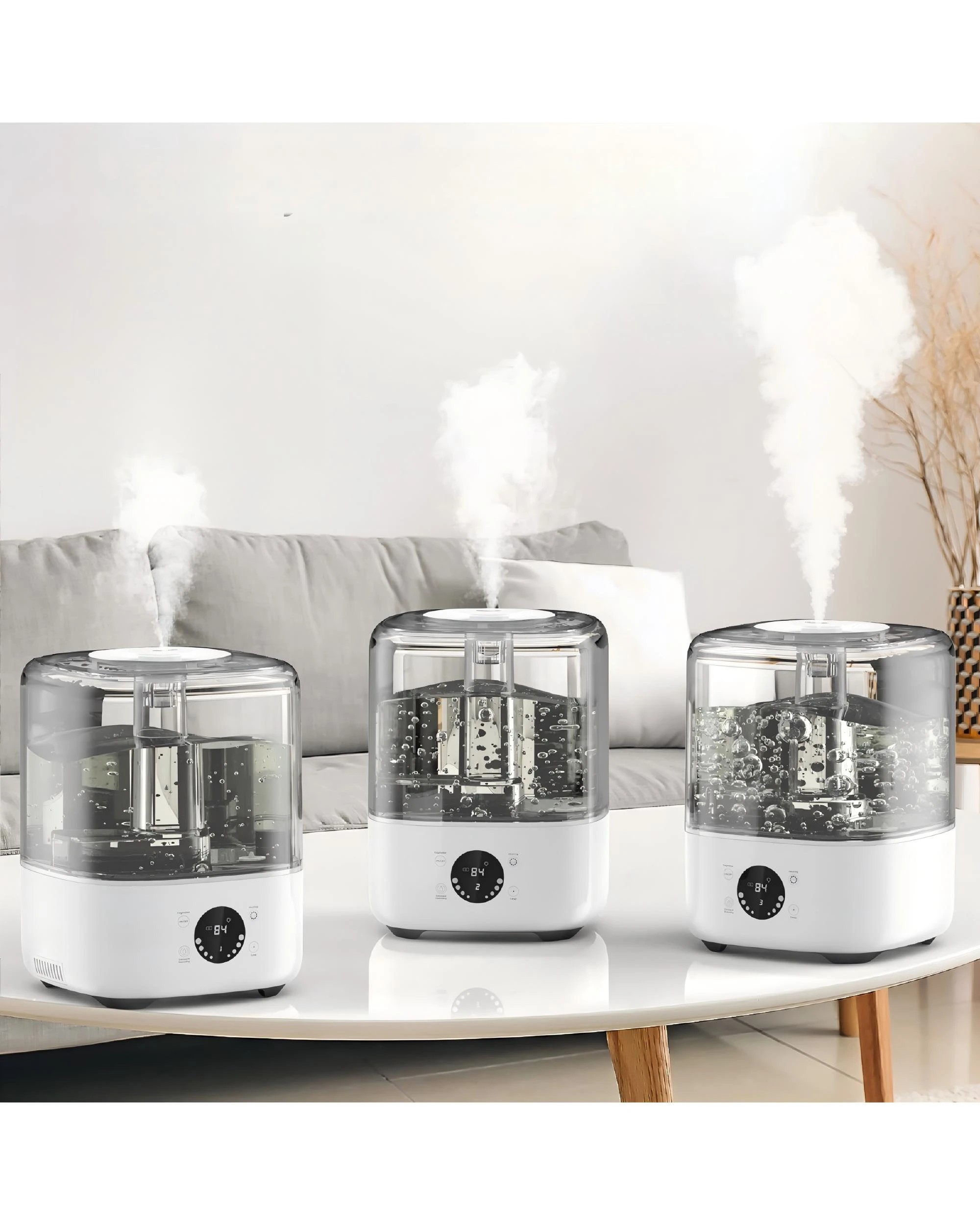 4 Advwin 5l Air Humidifier & Diffuser With Adjustable Humidity Control For Baby, Plants, Bedroom Large Room, 4 of 7