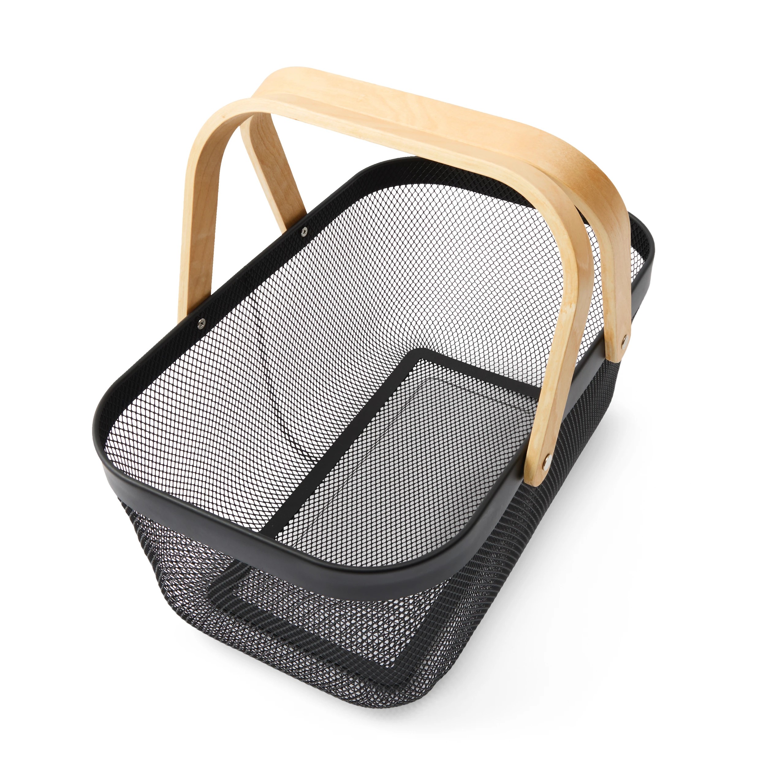 4 Mesh Basket - Large, Black, 4 of 7