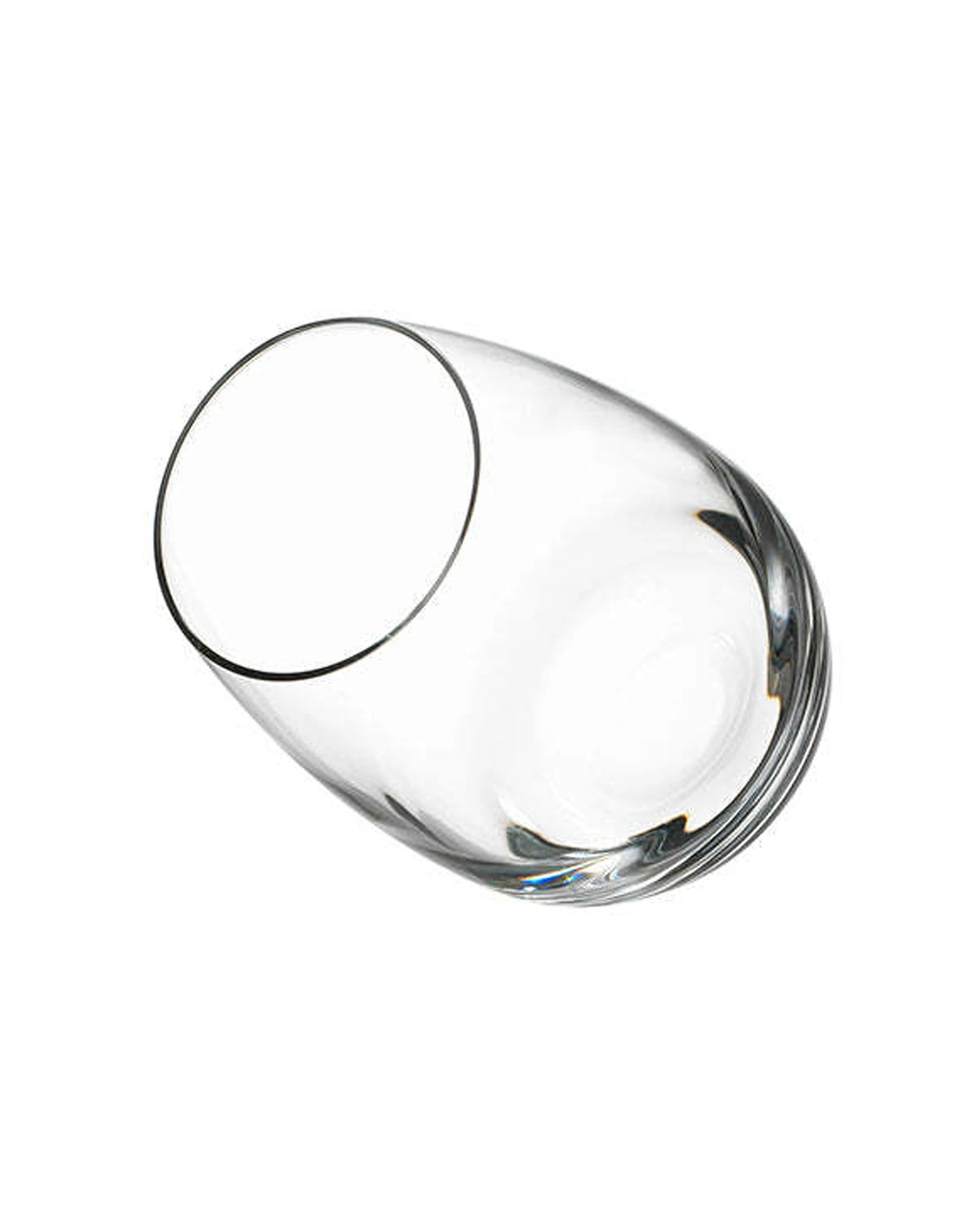 3 Luigi Bormioli 4pc Masterpiece Stemless Wine Glasses Set 460ml - Clear, 3 of 4