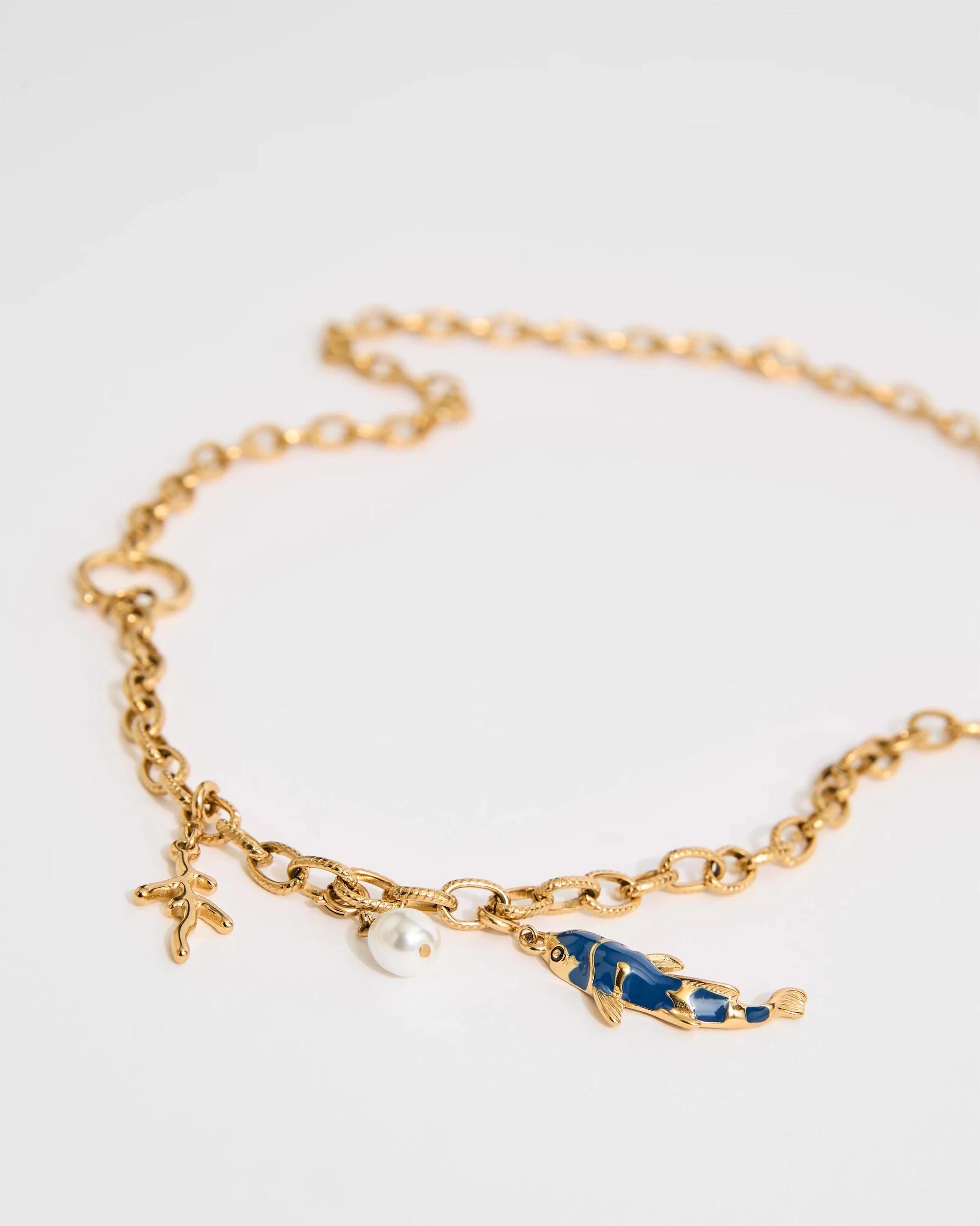 3 Target Woman Waterproof 3 Pack Ocean Theme Charm Set GOLD, 3 of 5