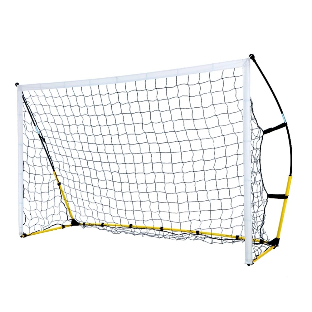 1 Everfit 3.6m Football Soccer Net Portable Goal Net Rebounder Sports Training - Yellow, 1 of 6