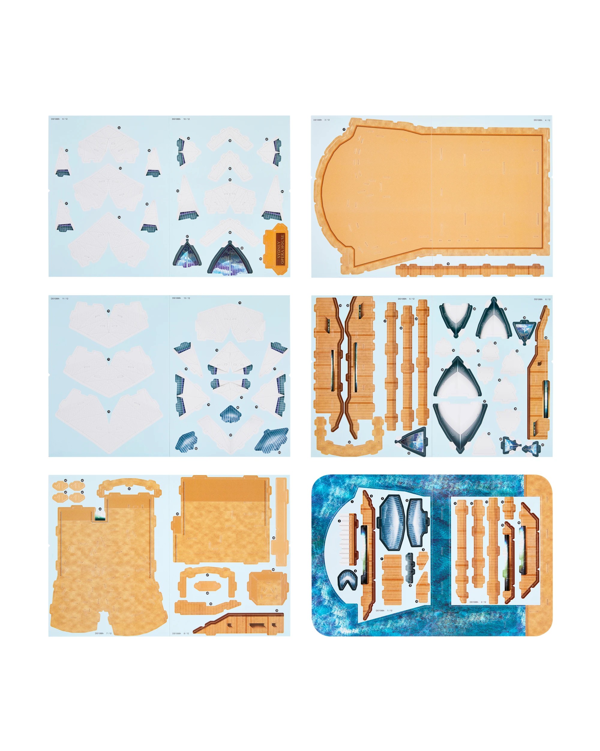 3 3D Puzzle - Assorted, 3 of 4
