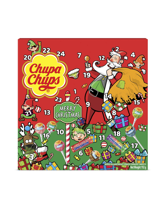 Chupa Chups Christmas Advent Calendar 192g
