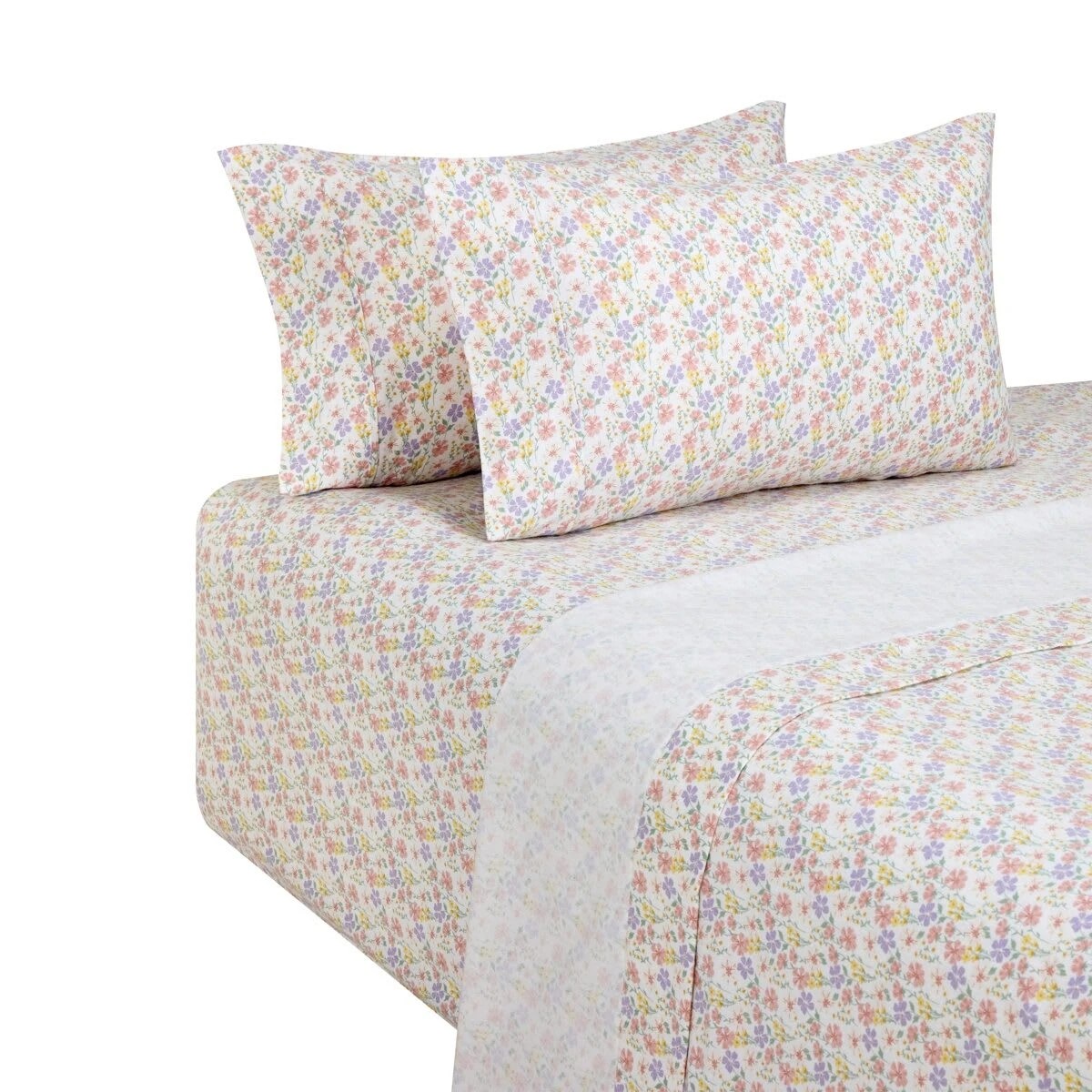 5 Ruby Cotton Flannelette Sheet Set - Double Bed, 5 of 7