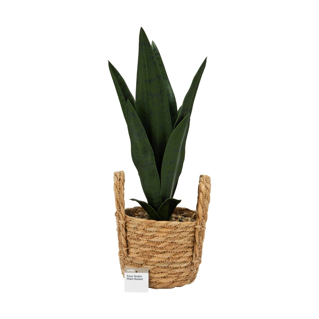 5 Faux Snake Plant Basket, 5 of 5