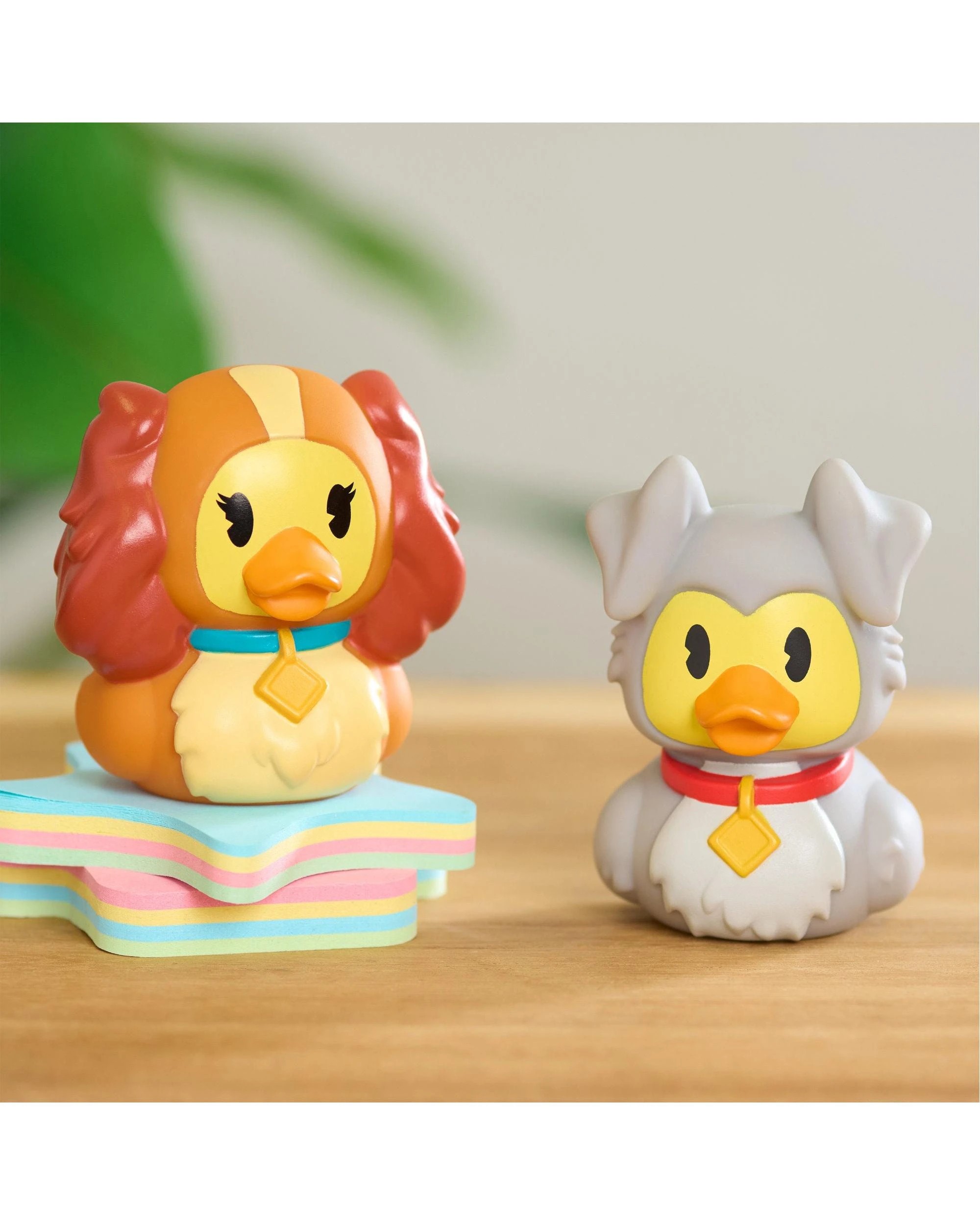 4 Disney Duckalooz Lady and the Tramp Tramp Rubber Duck, 4 of 4