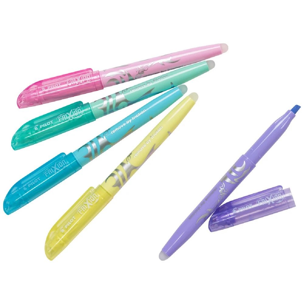 6 PILOT FriXion Light Pastel Erasable Highlighter Assorted 4Pk, 6 of 6