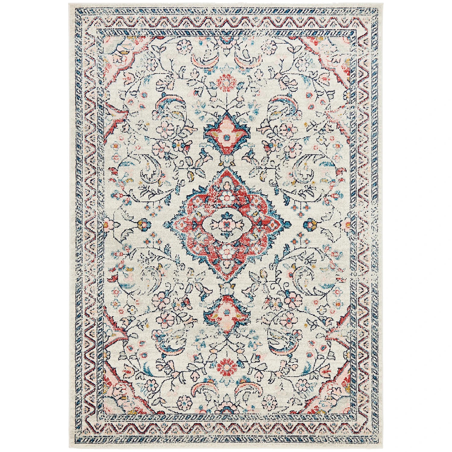 1 Common Ground Rugs Mason 705 290x200cm - Large Pet Friendly Floor Rug - Multi, 1 of 8