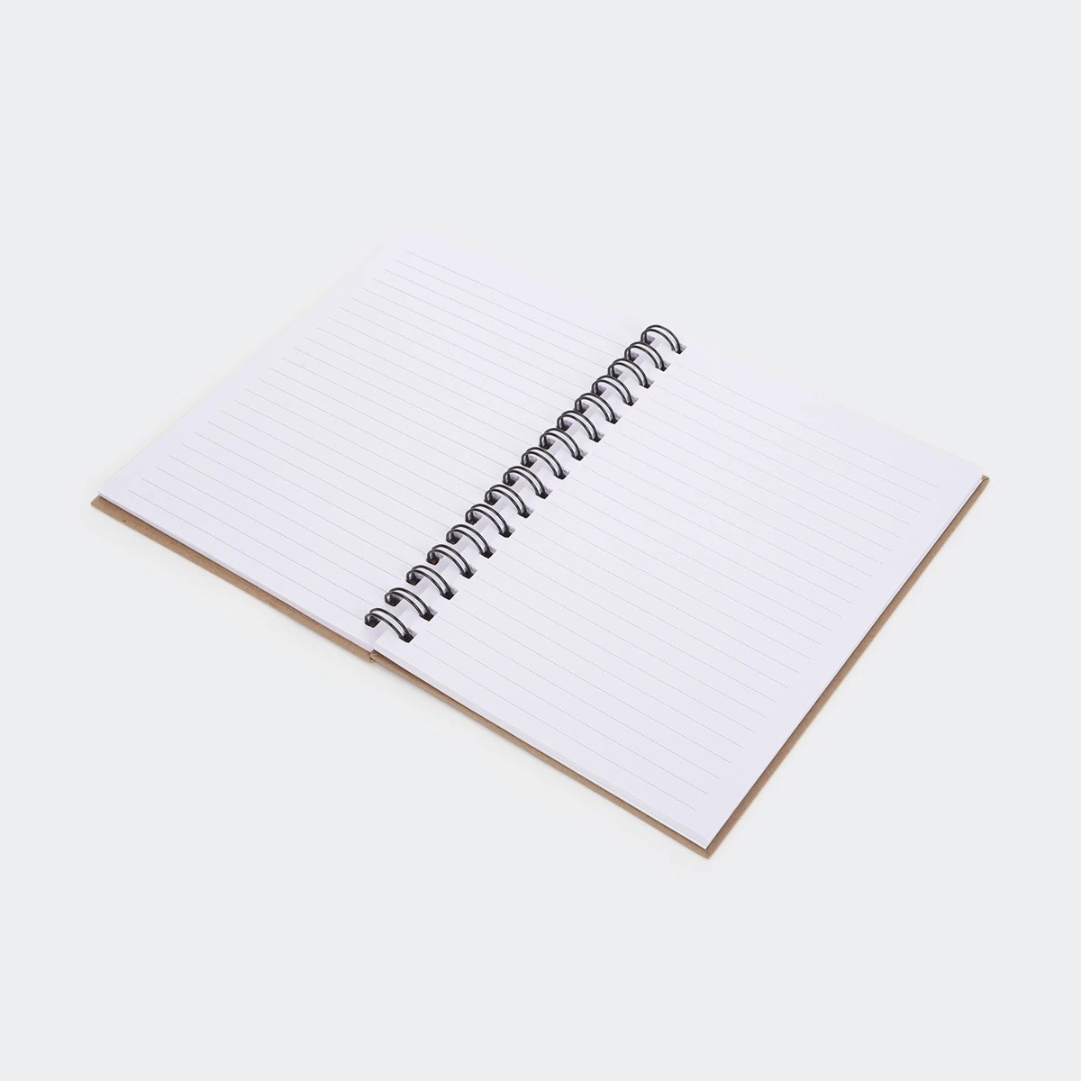 3 A5 Spiral Notebook - Kraft, 3 of 5