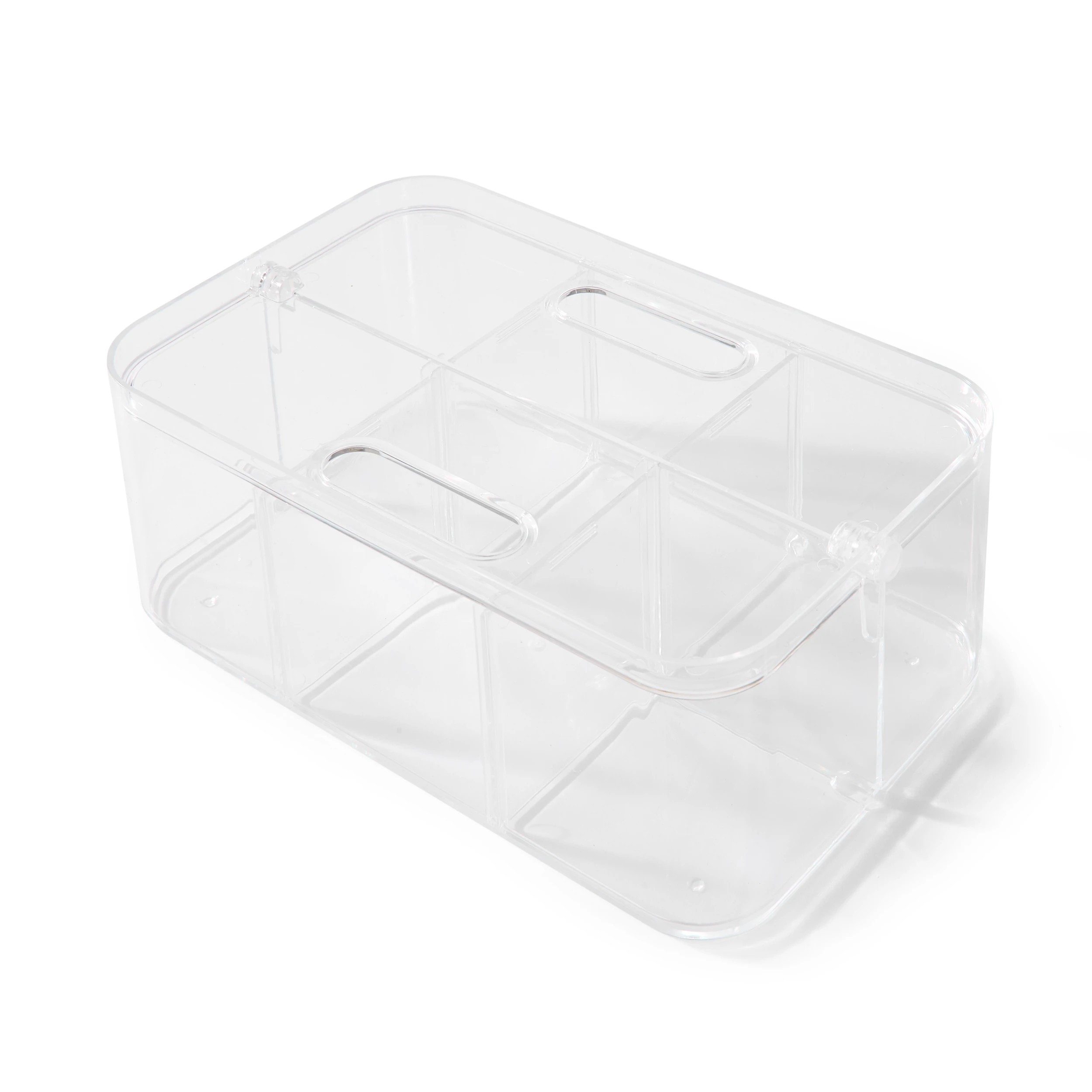5 Stackable Large Storage Caddy - Clear, 5 of 10