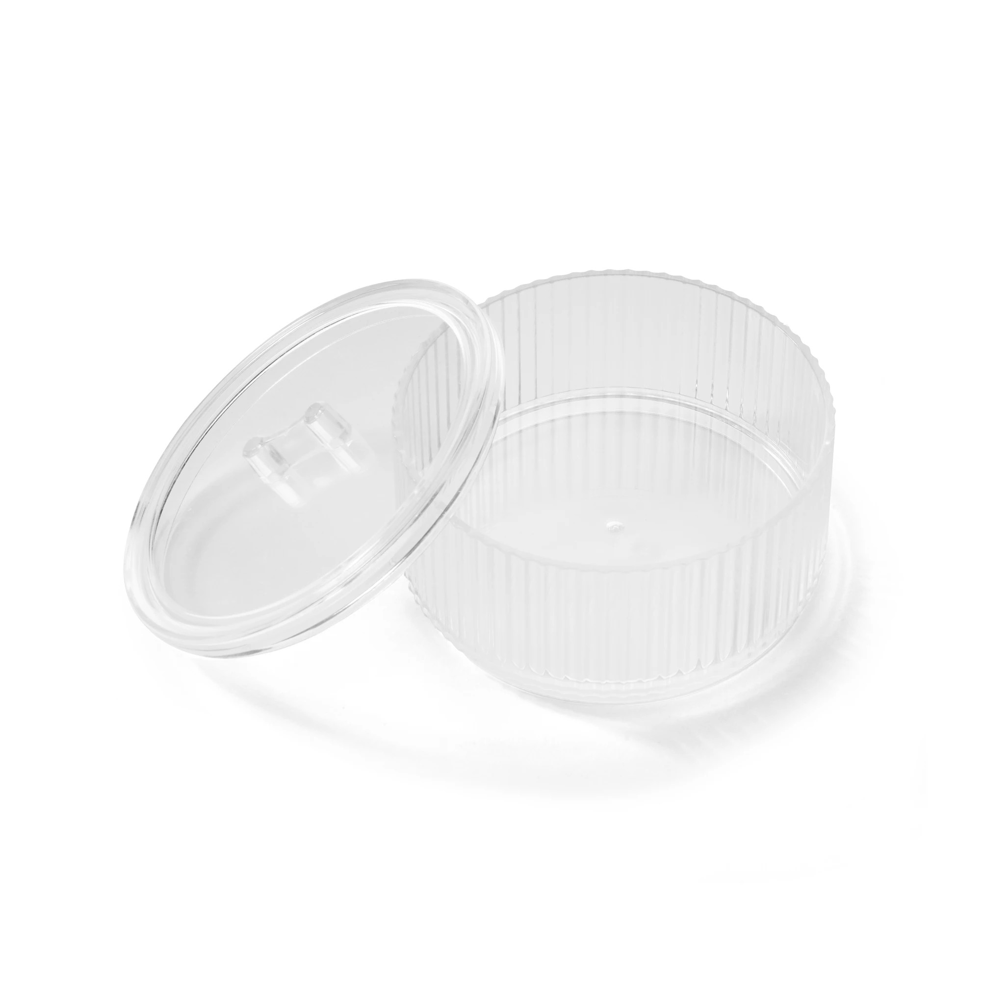 8 Set of 3 Clear Linear Round Organisers, 8 of 10