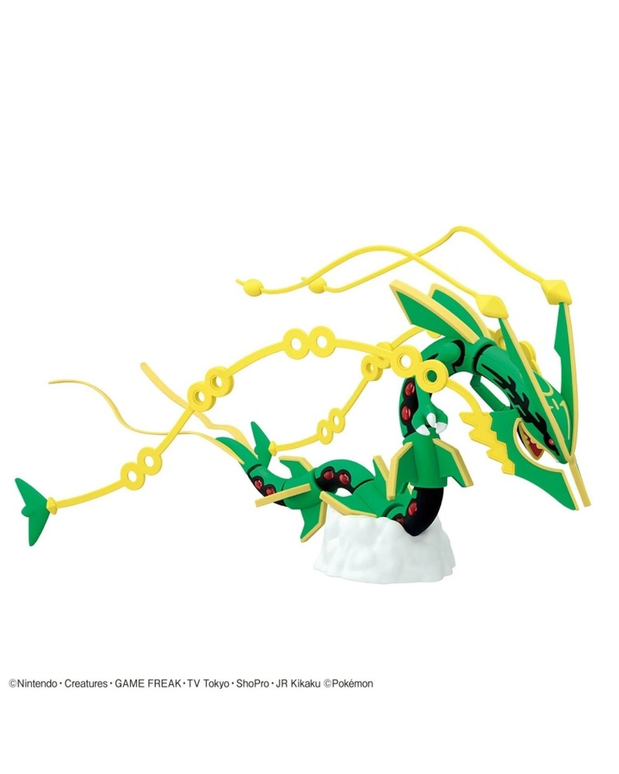 7 Bandai Pokemon Mega Rayquaza Model Kit, 7 of 7