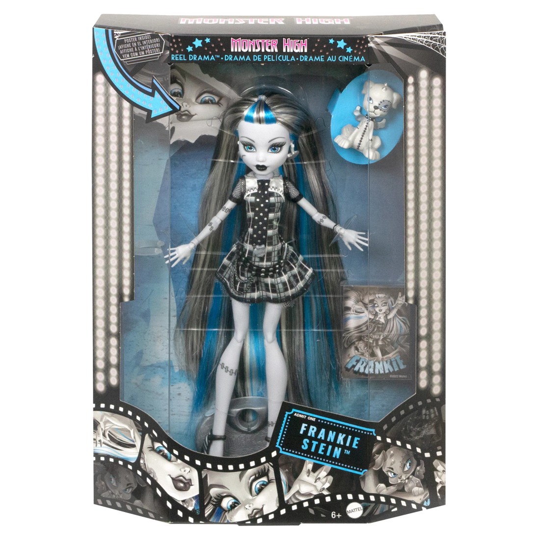 1 Monster High Reel Drama Frankie Stein Collector Doll, 1 of 6