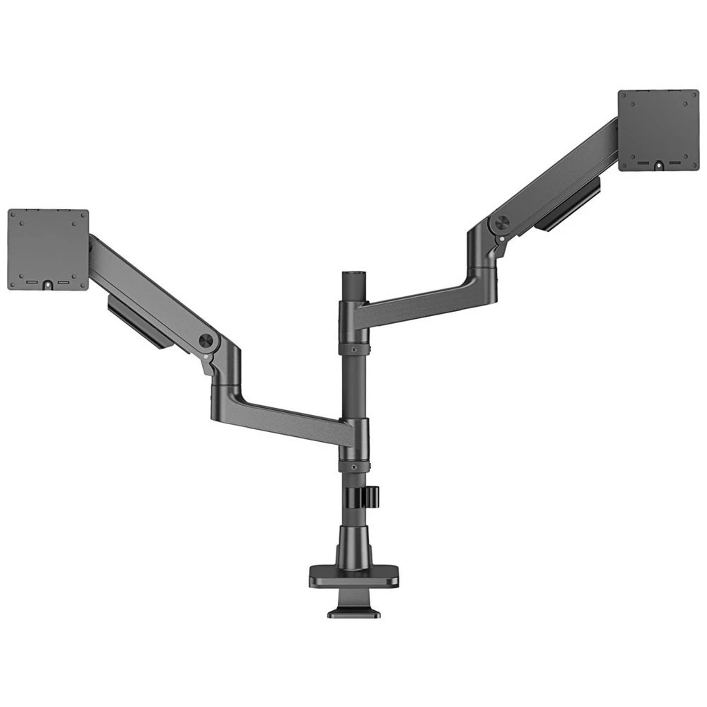 3 Brateck Heavy-Duty Pole-Mounted Dual Monitor Arm 17"-49", 3 of 6