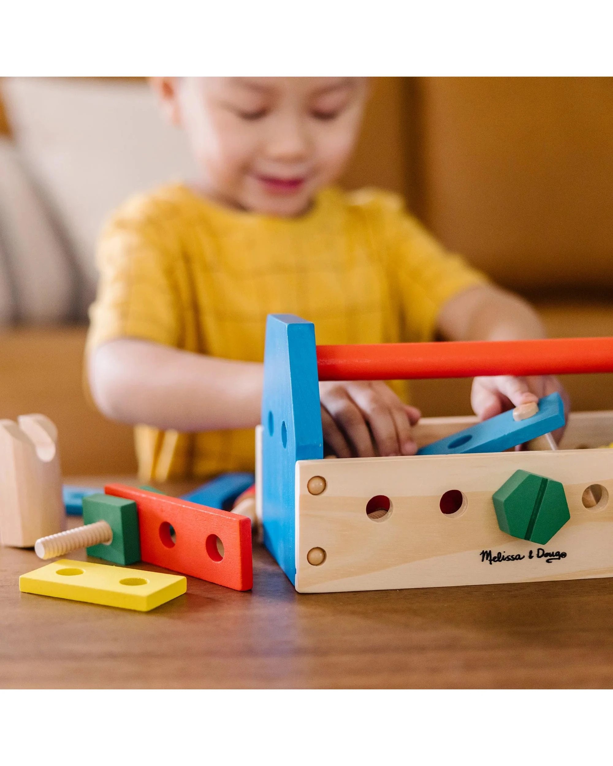 4 Melissa and Doug Take-Along Wooden Tool Kit, 4 of 7