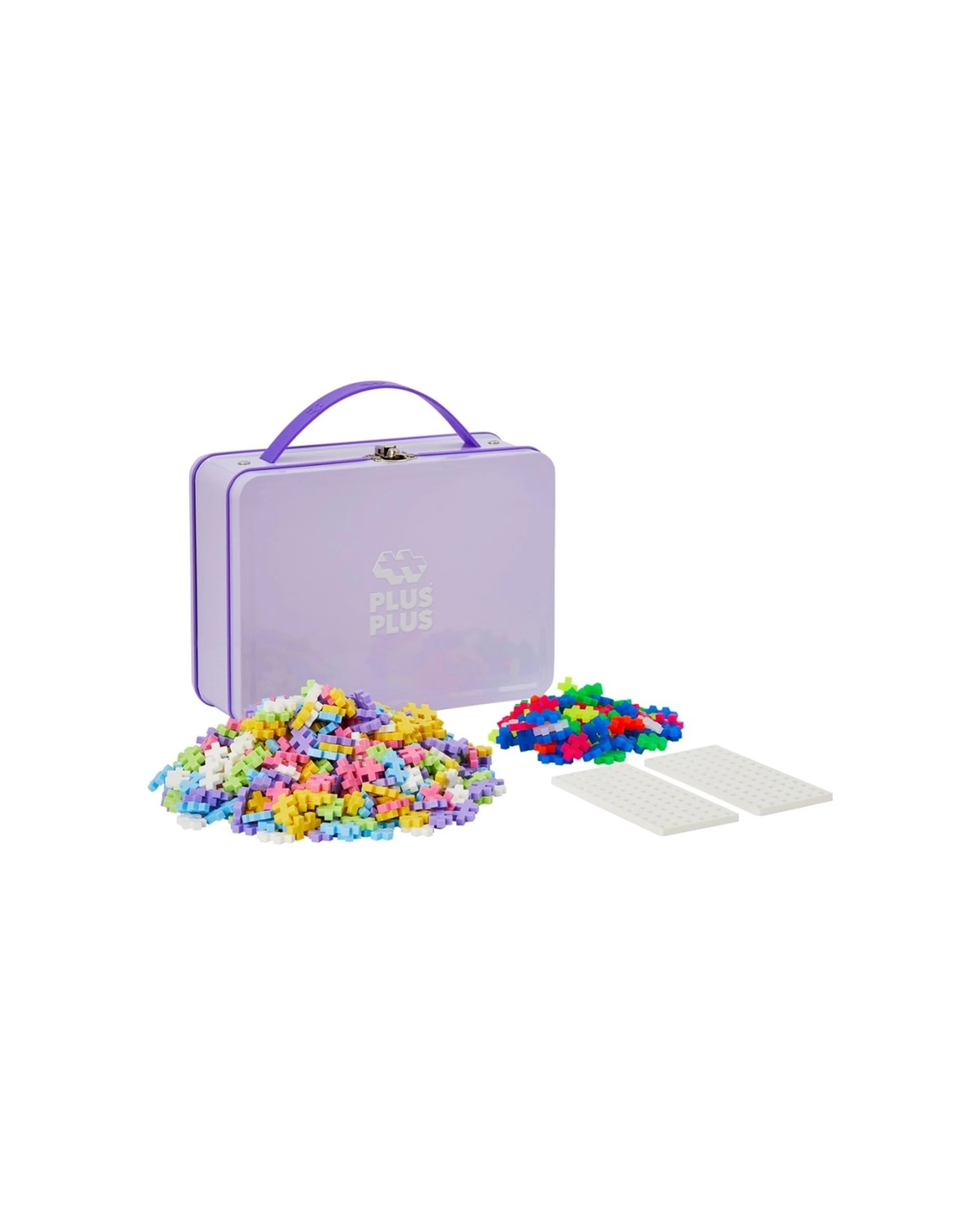 2 600pc Suitcase Pastel Metal 2D Building Puzzle Toy Kids Children, 2 of 3