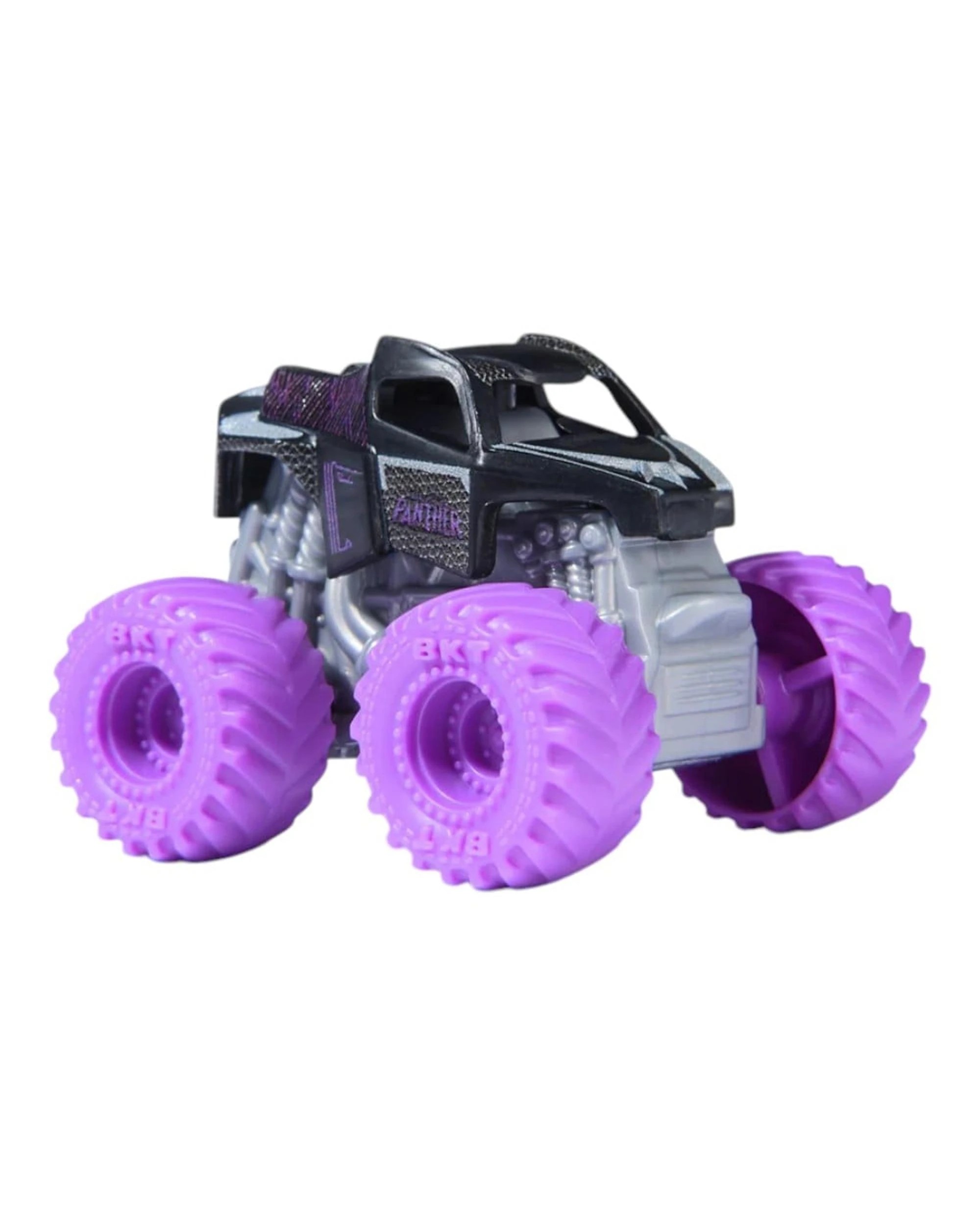 3 Monster Jam Mini's Marvel 3 Pack Bundle - Thor/Black Panther/Iron Man, 3 of 4
