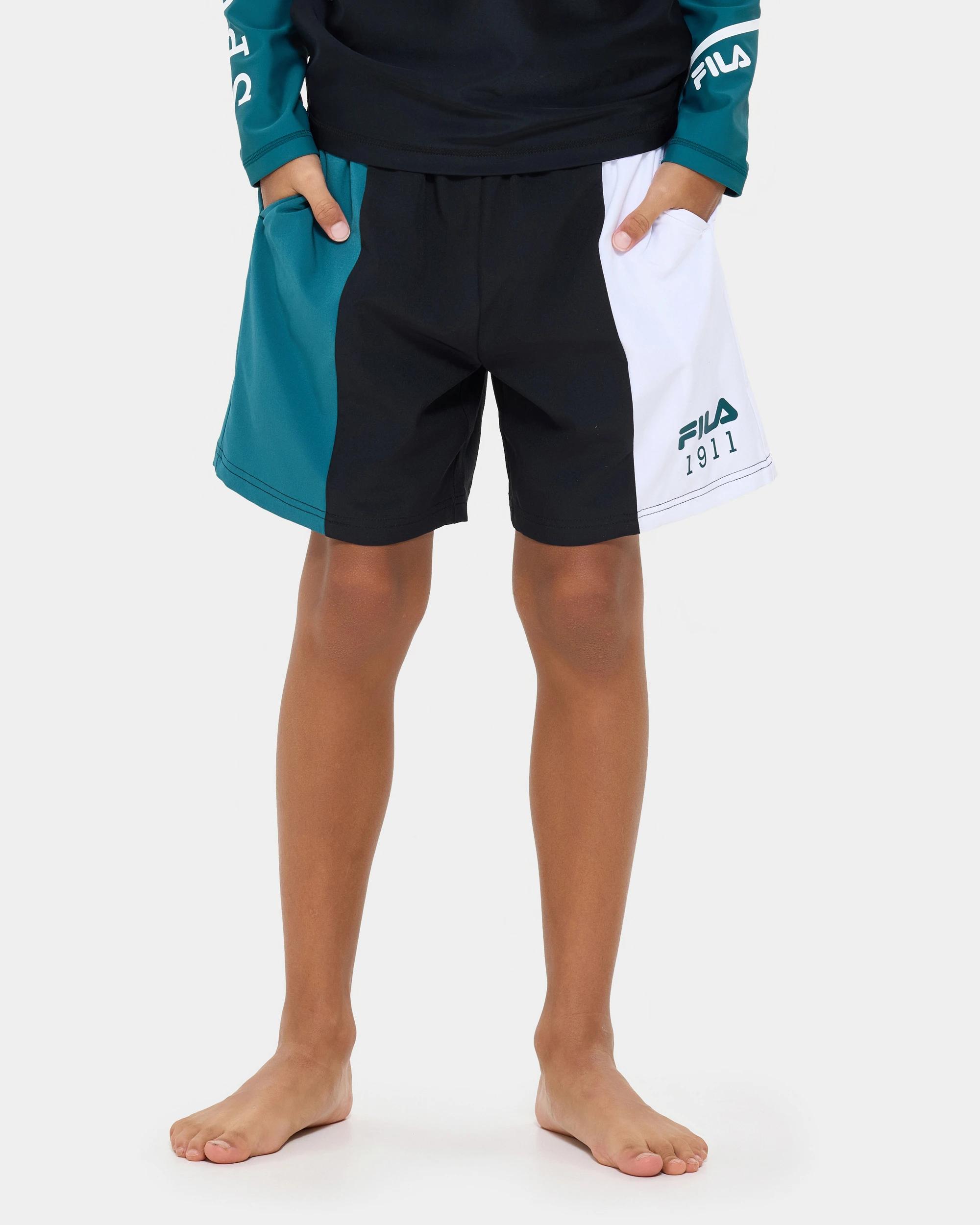 1 Ads Splice Boardshorts - Fila BLACK, 1 of 6