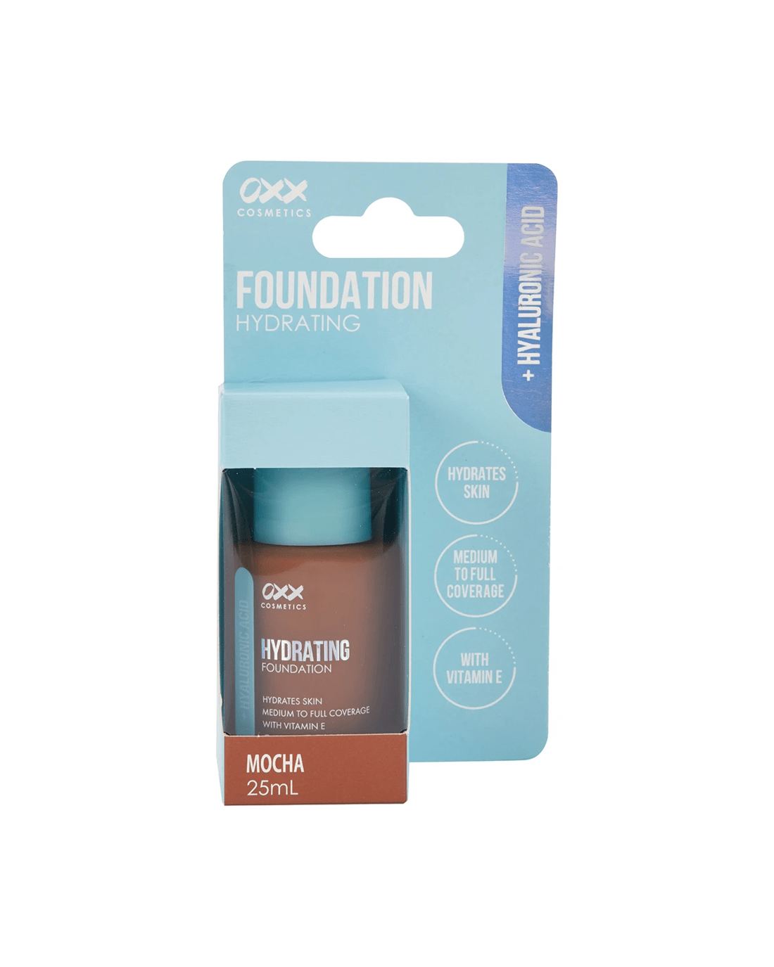 2 OXX Cosmetics Hyaluronic Acid Hydrating Foundation - Mocha, 2 of 8