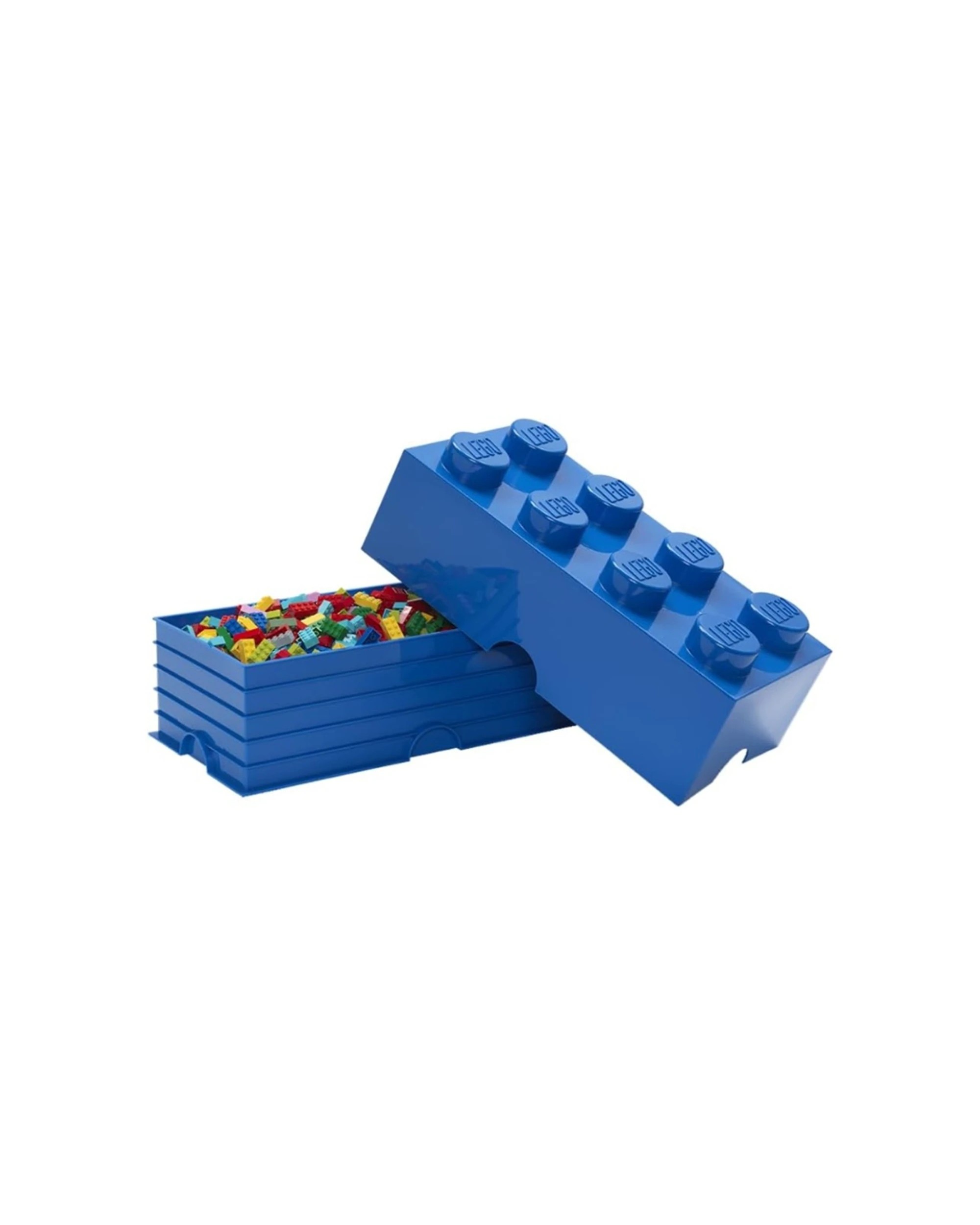 Lego Nordic Storage Brick Large Toy Box Container 50x25x18cm - Blue - Kmart