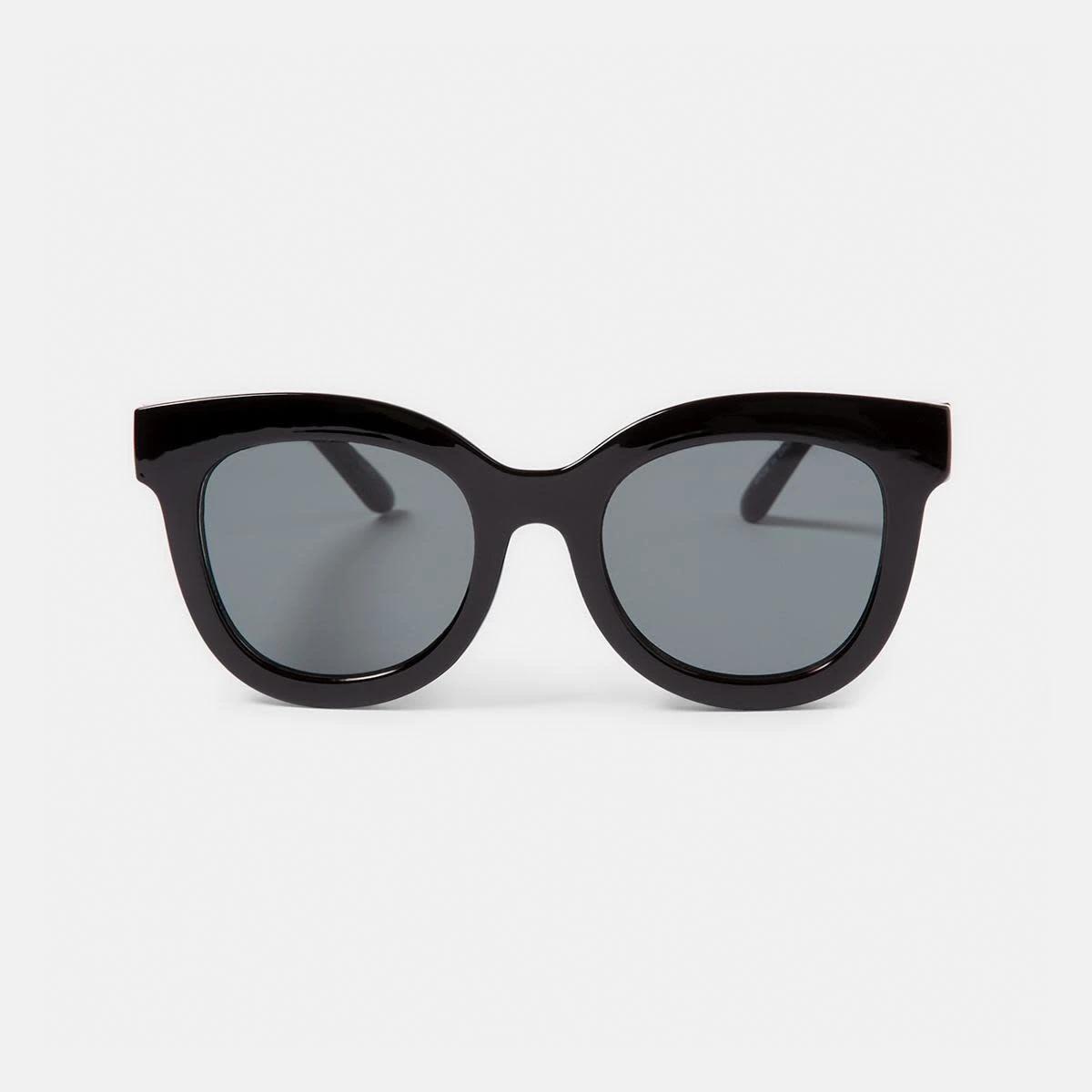 1 Classic Square Frame Sunglasses Black, 1 of 6