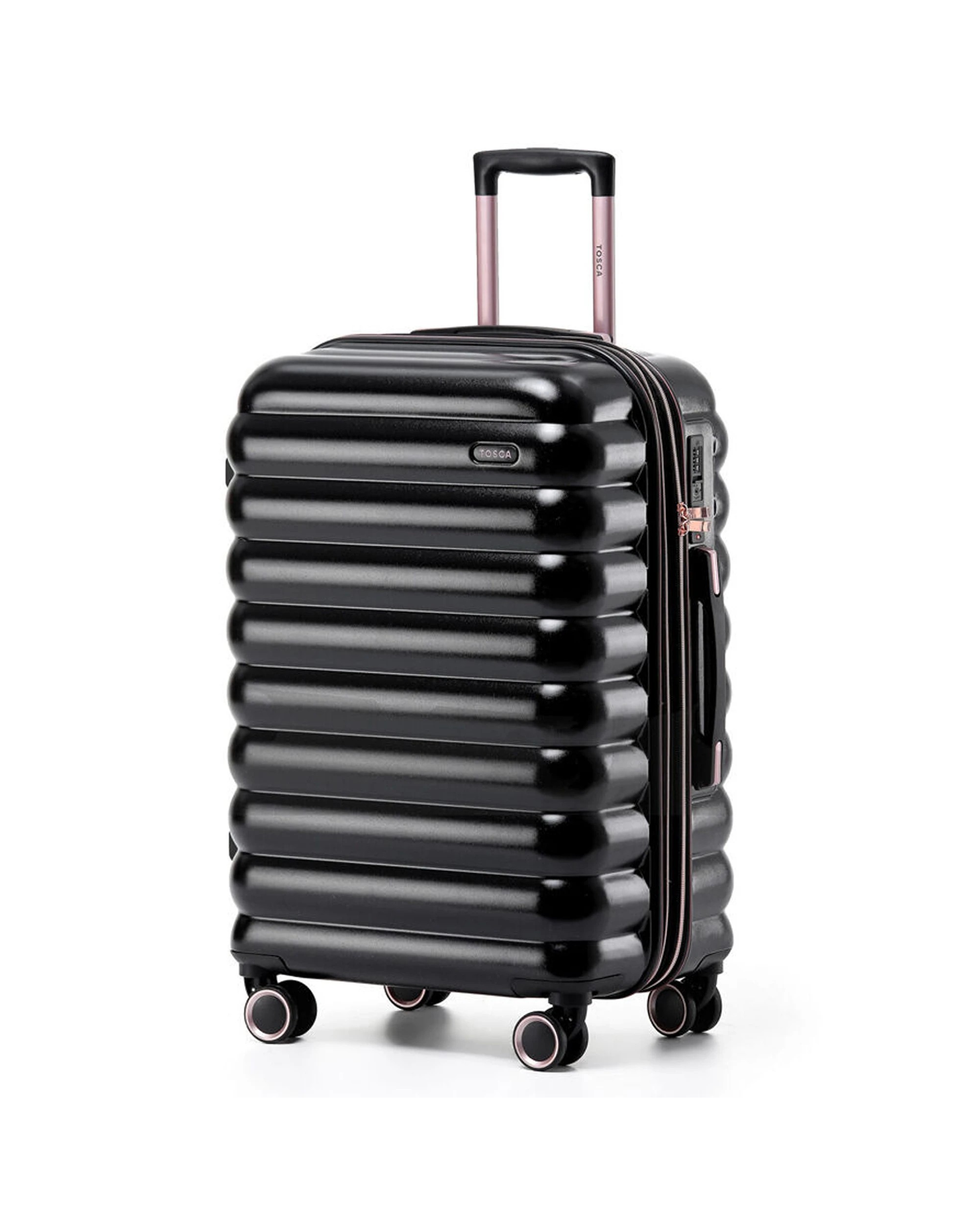 2 Tosca Como Medium Lightweight Trolley Case - Black, 2 of 3