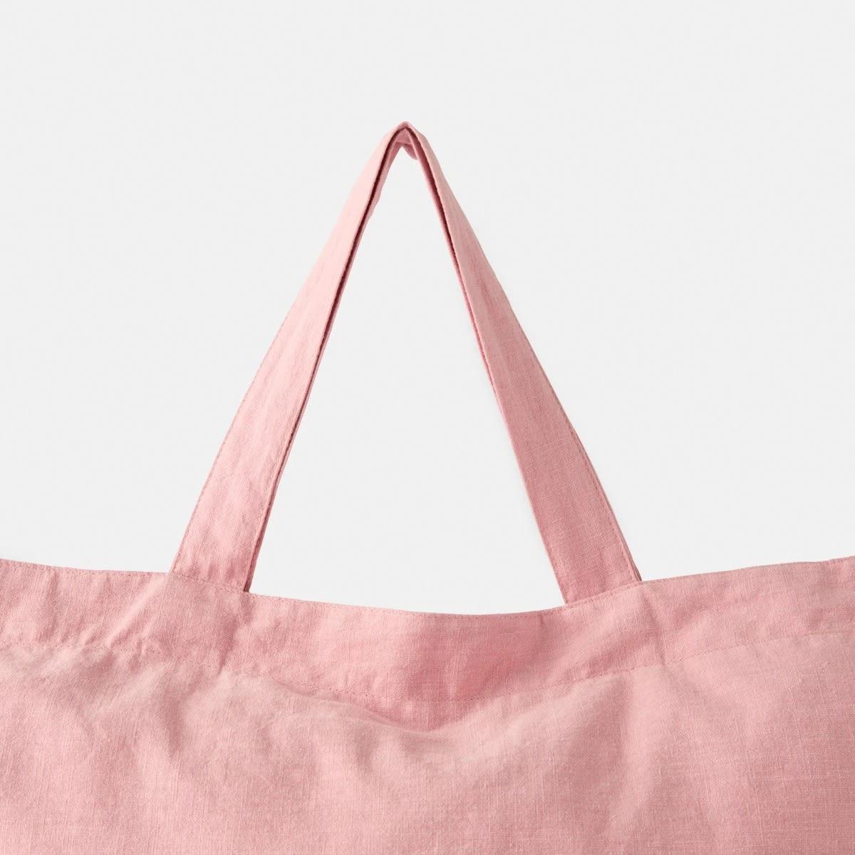 2 Oversized Tote Bag Pink Blush, 2 of 5