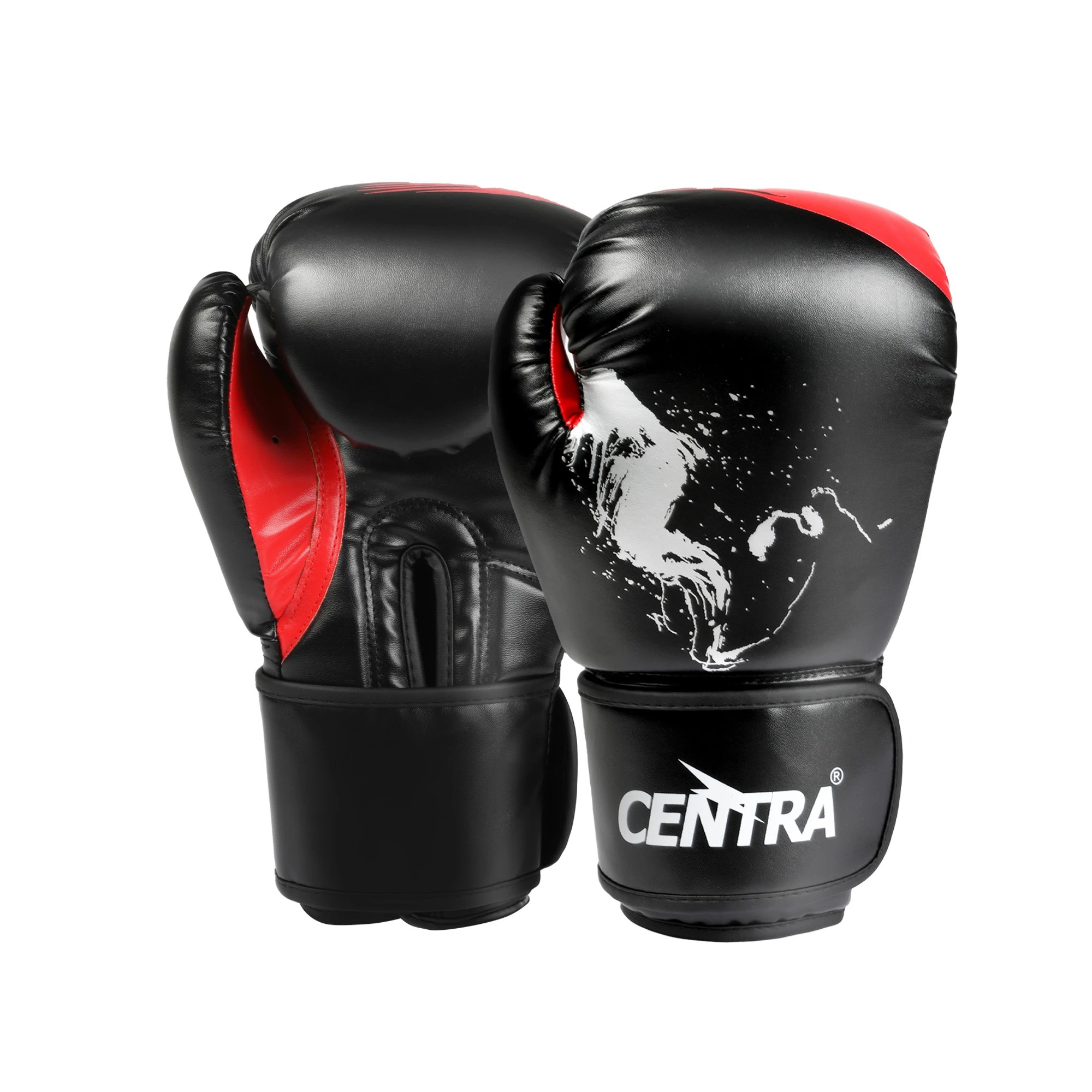 1 Centra Boxing Gloves PU Leather MmA Training Mitts Fight Punch Bag Sparring 8OZ, 1 of 9