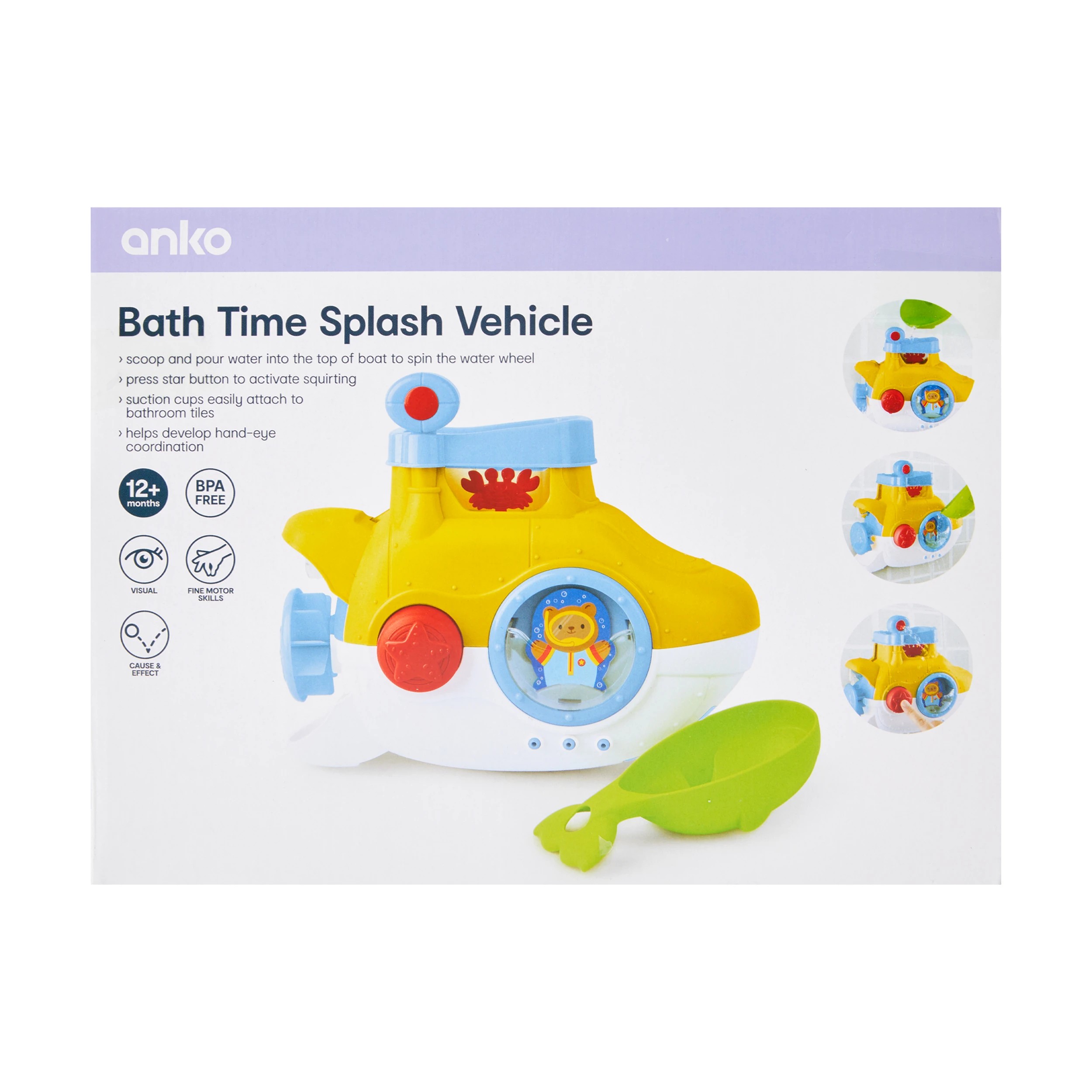 8 Bath Time Splash Vehicle, 8 of 8